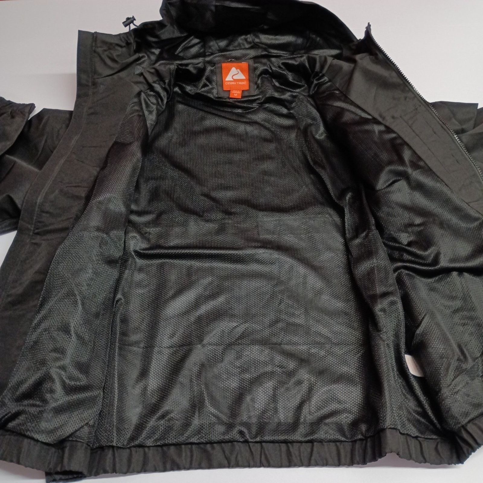 Other Ozark Trail Windbreaker Jacket Mens Size M Black Zip Pockets Size US M / EU 48-50 / 2 - 8 Thumbnail