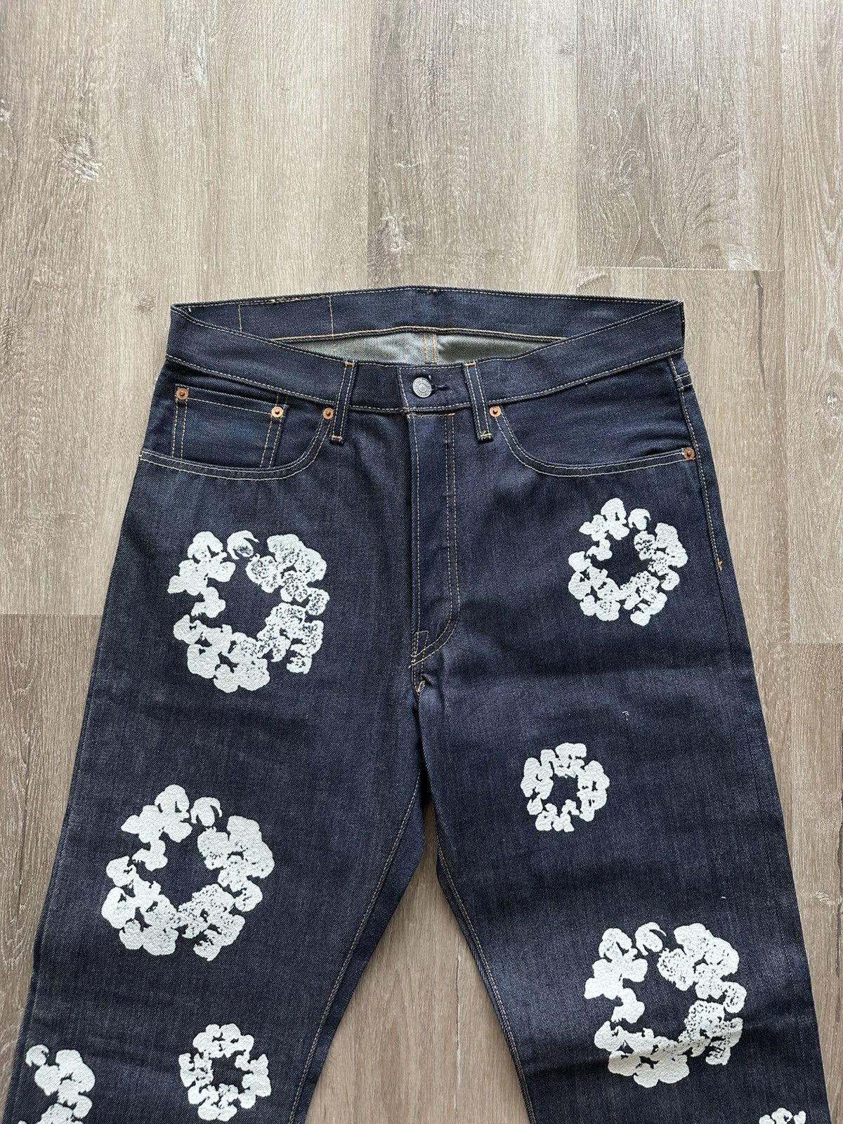 DENIM TEARS DENIM TEARS Levi Jeans Size US 32 / EU 48 - 2 Thumbnail