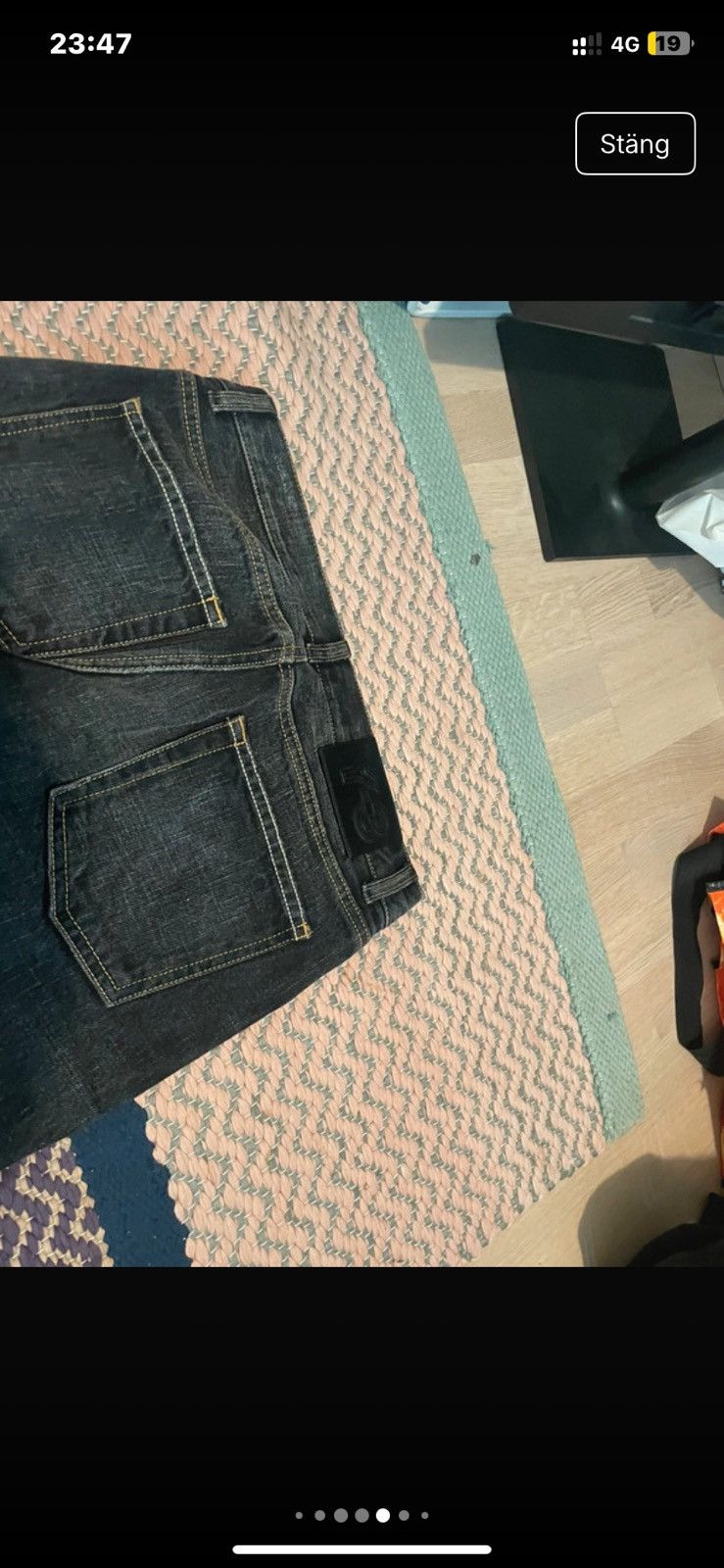 Yohji Yamamoto 2012 Yohji Yamamoto Y-3 denim jeans Size US 29 - 10 Thumbnail