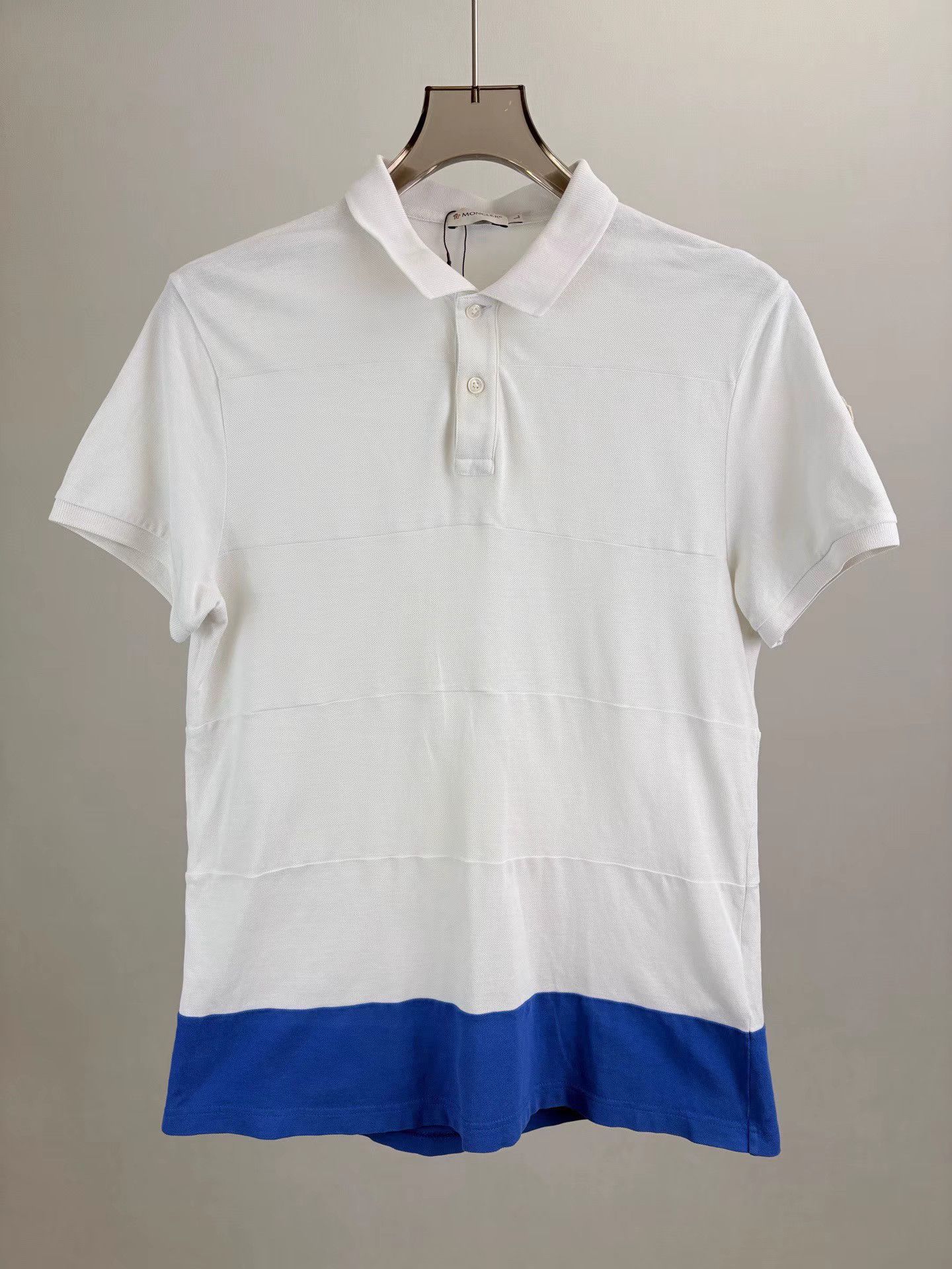 Moncler MONCLER Color-block Short Sleeve Polo K1 Size US L / EU 52-54 / 3 - 1 Thumbnail