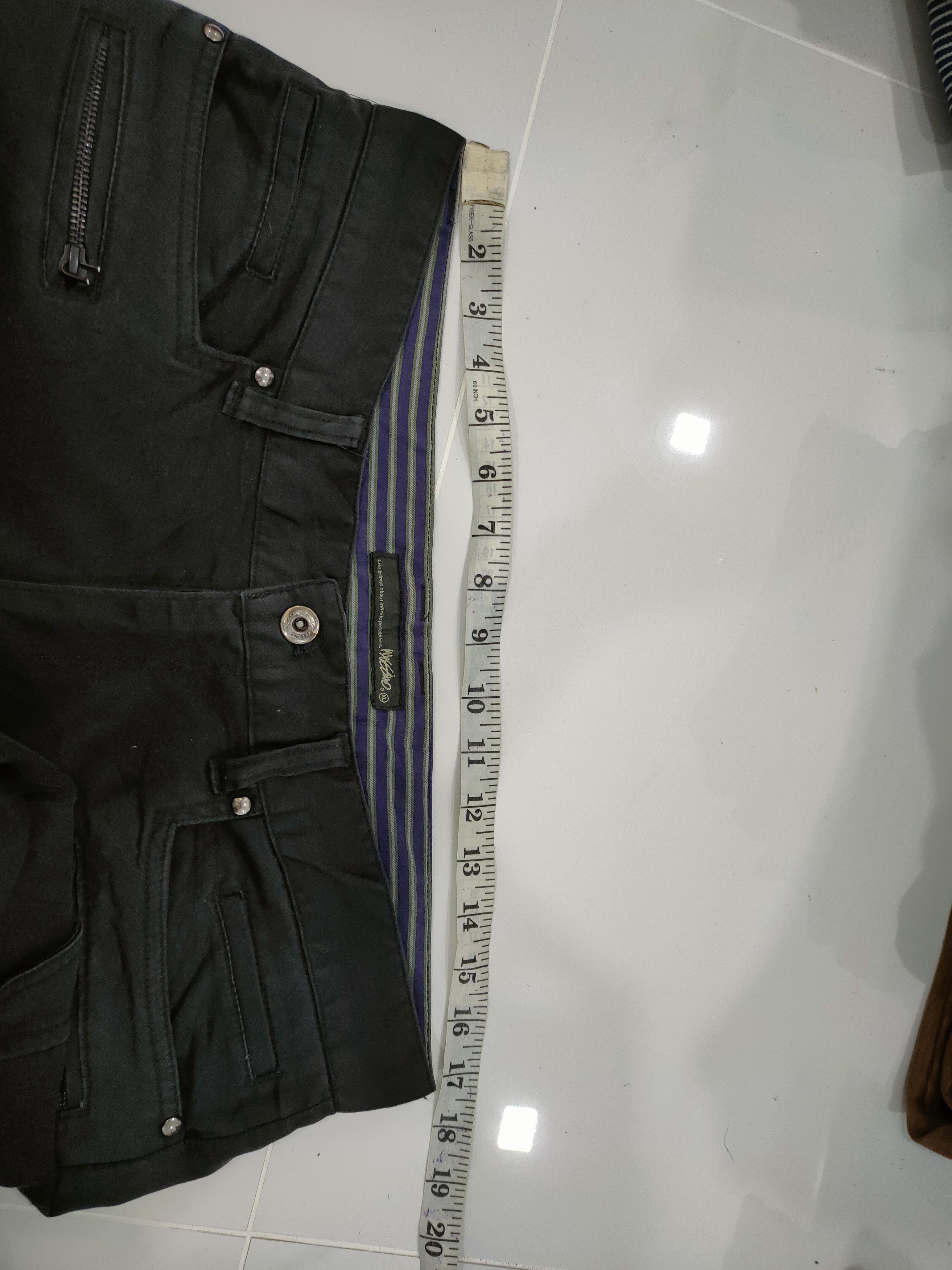 Mossimo VINTAGE FADED BLACK MASSIMO 9 POCKET CARGO PANTS Size US 34 / EU 50 - 6 Thumbnail