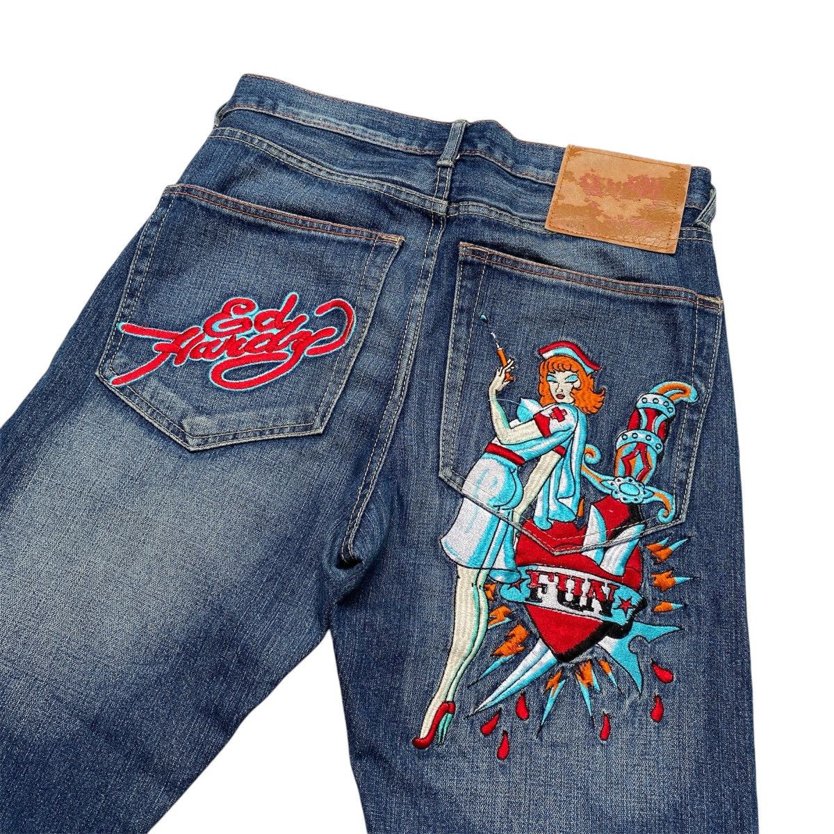 Ed Hardy Ed hardy fun nurse jeans Size US 30 / EU 46 - 2 Thumbnail