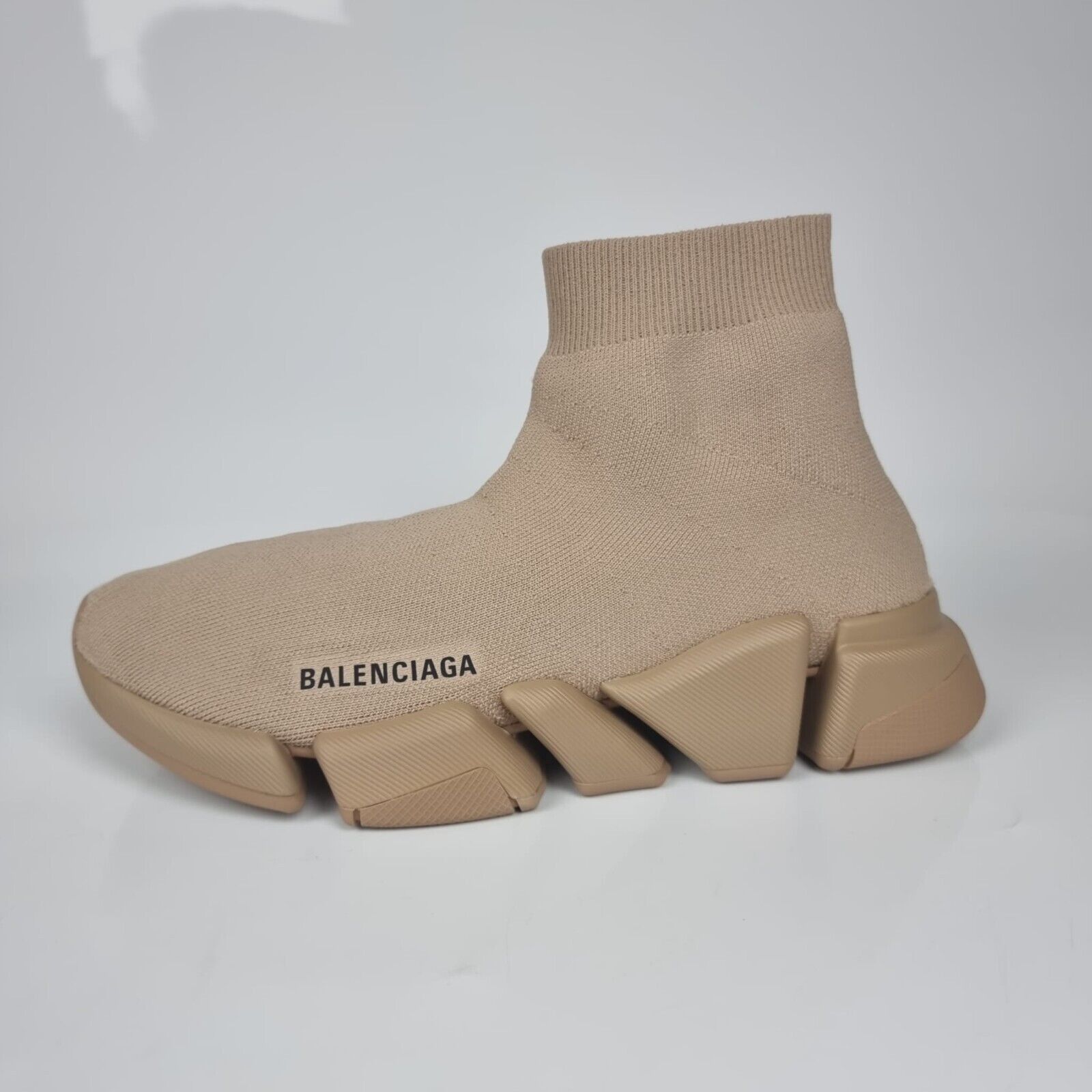 Balenciaga Women's Speed Beige Sneakers New - Main Image