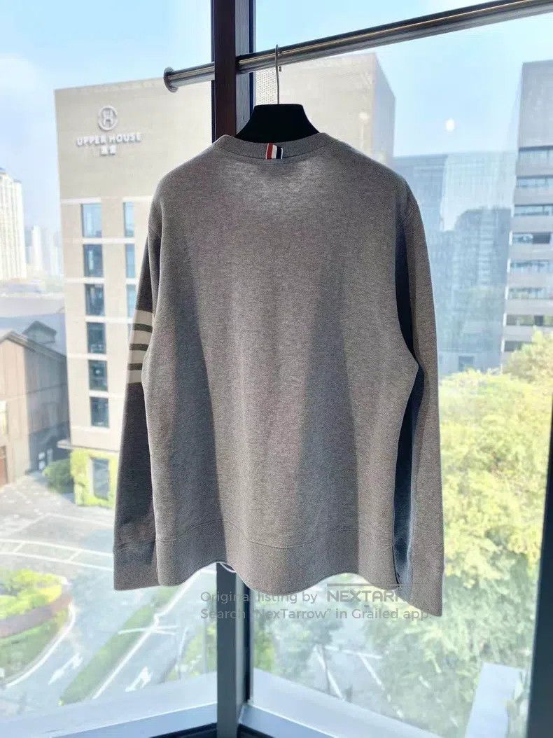Thom Browne Thom Browne Classic striped logo hoodie Size US XXL / EU 58 / 5 - 3 Thumbnail
