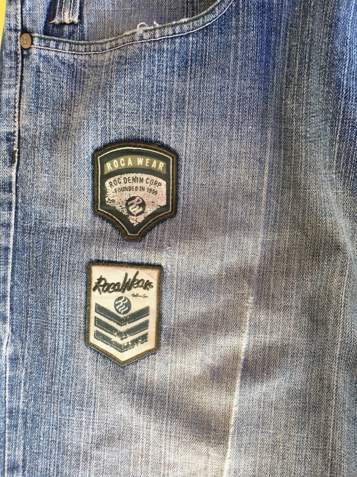 Rocawear × Vintage Roca wear embroidered patches Size US 37 - 9 Thumbnail