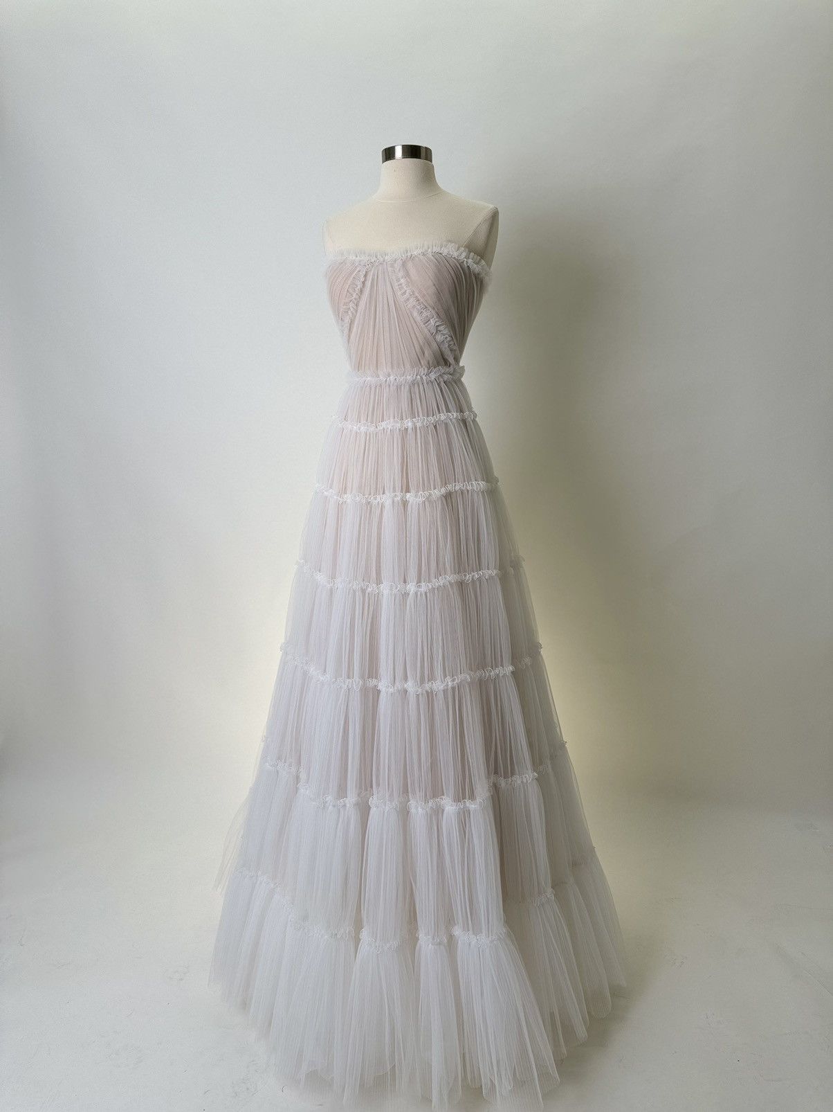 Other Brand New US 4 Anna Augusta Evening Dress with Nude Lining Size S / US 4 / IT 40 - 2 Thumbnail