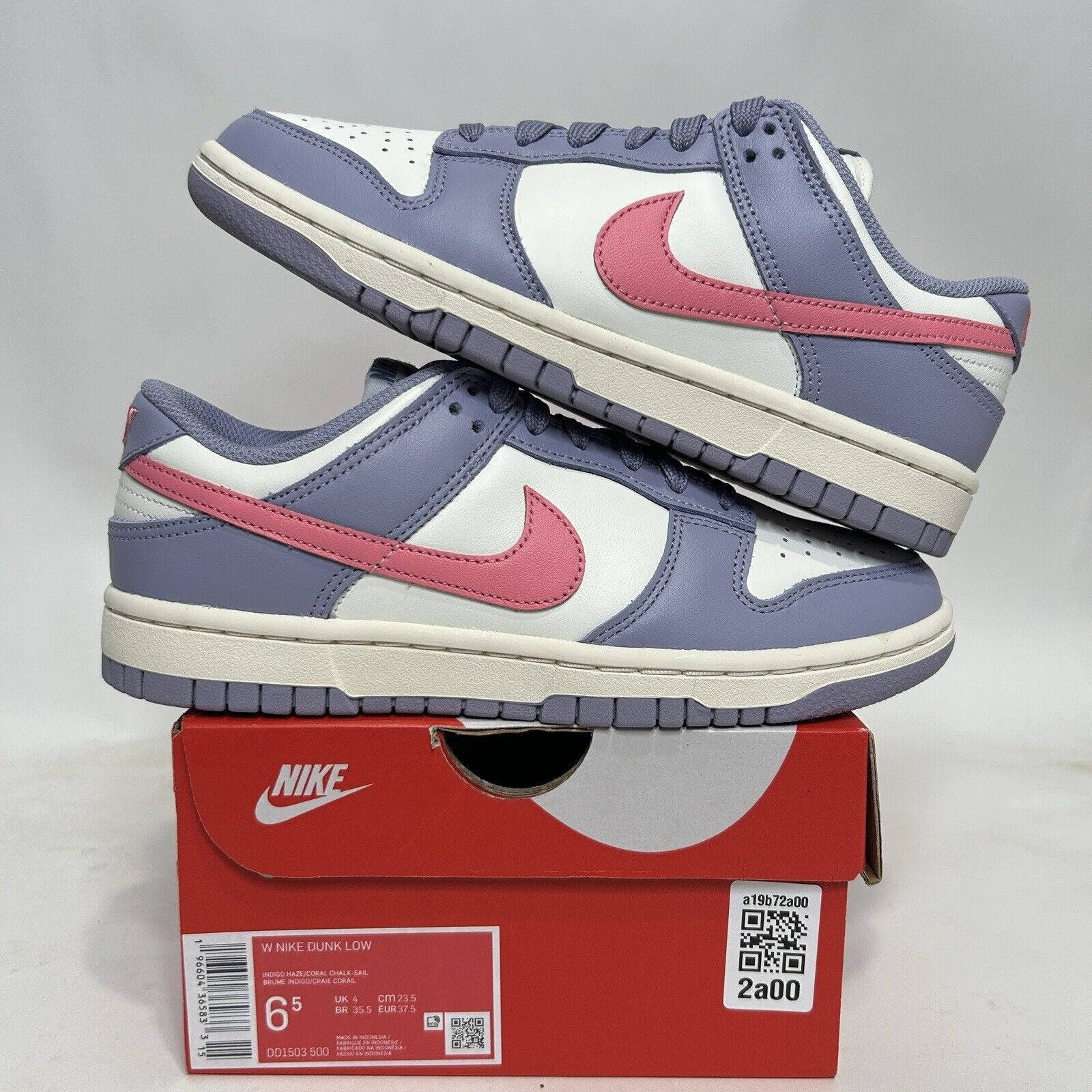 Nike Nike Shoes Dunk Low WMNS “Indigo Haze” 2024 Size US 6.5 / IT 36.5 - 1 Thumbnail