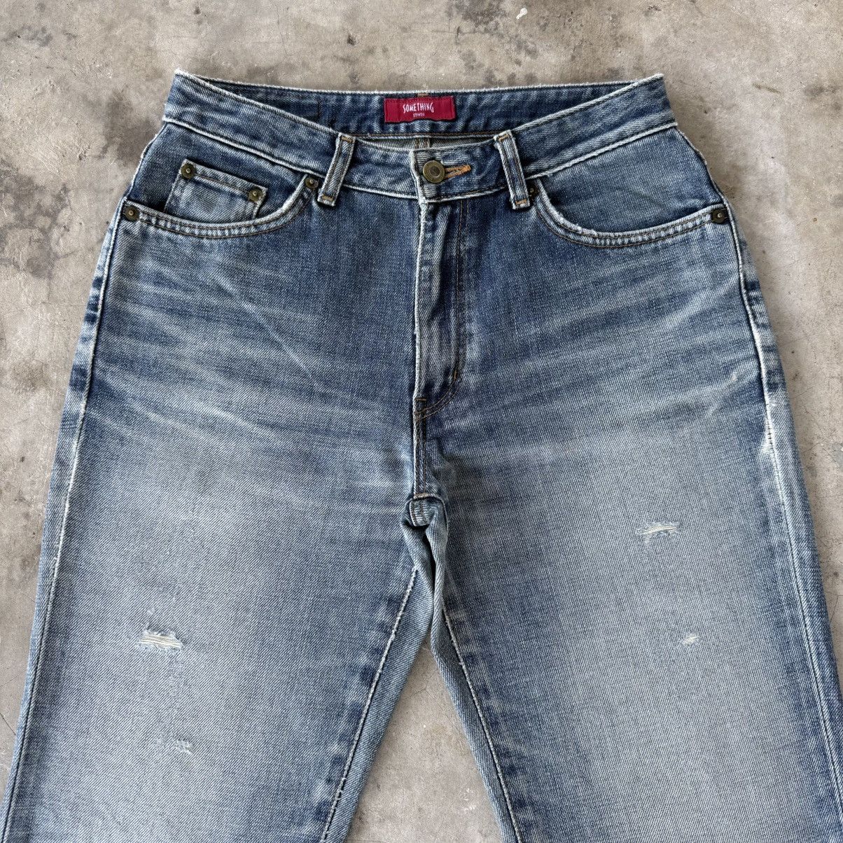 Edwin Vintage Edwin Something Faded Denim Jean Pants Size US 29 - 2 Thumbnail