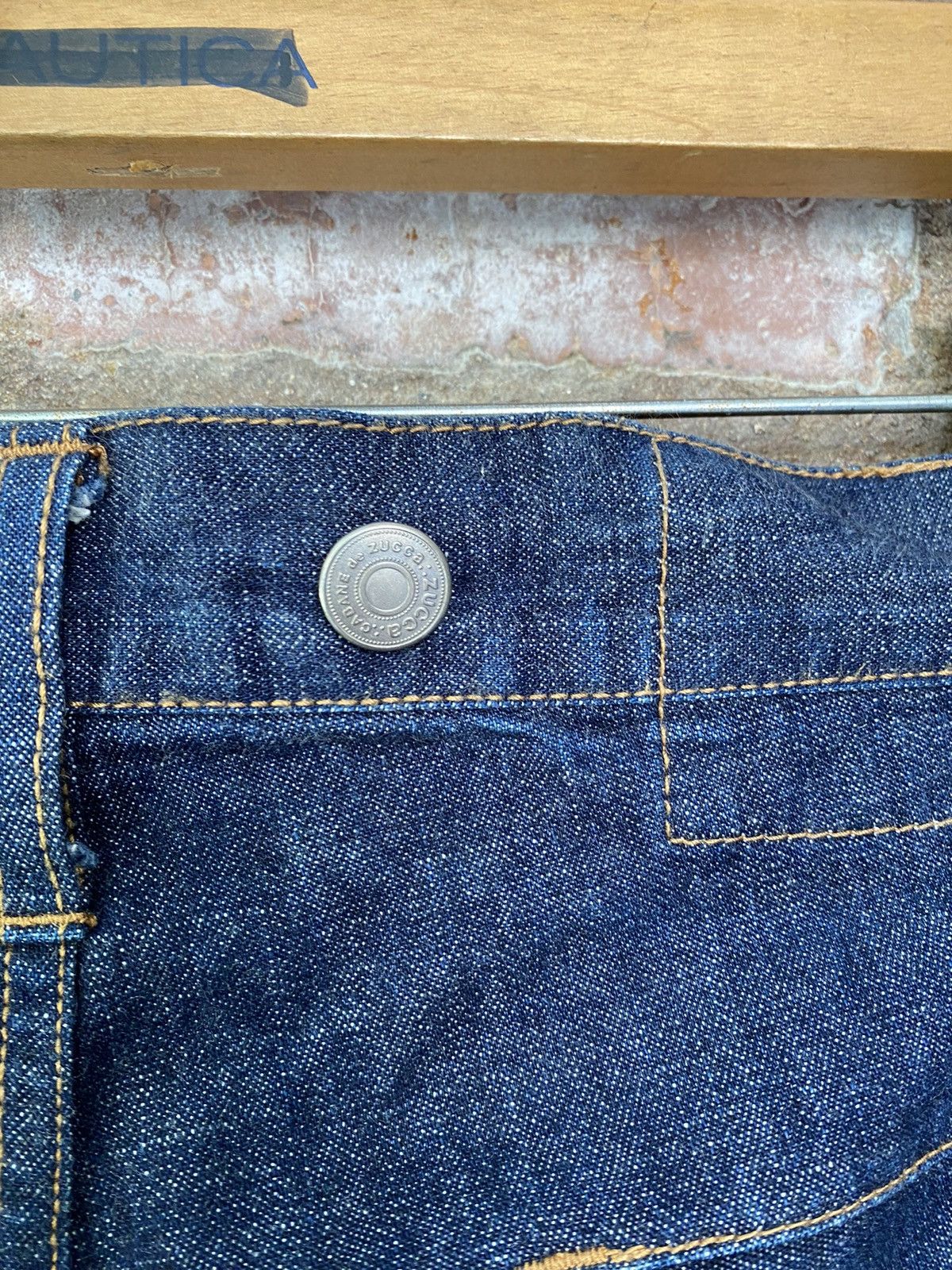 CABANE de ZUCCa × Issey Miyake × Japanese Brand Vtg Zucca by Issey Drop crotch Red selvedge ligth pants Size US 32 / EU 48 - 13 Thumbnail