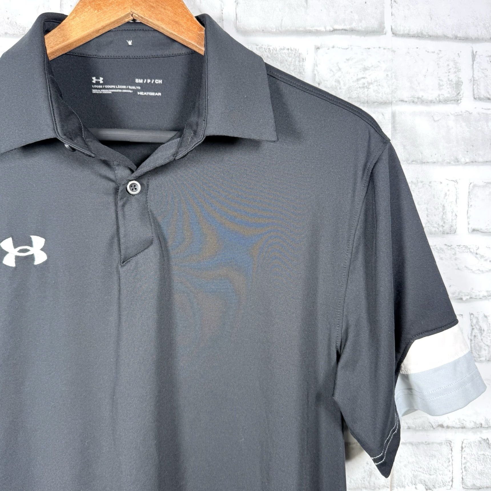 Under Armour Under Armour Polo Shirt Mens Athletic Black Size S Size US S / EU 44-46 / 1 - 2 Thumbnail