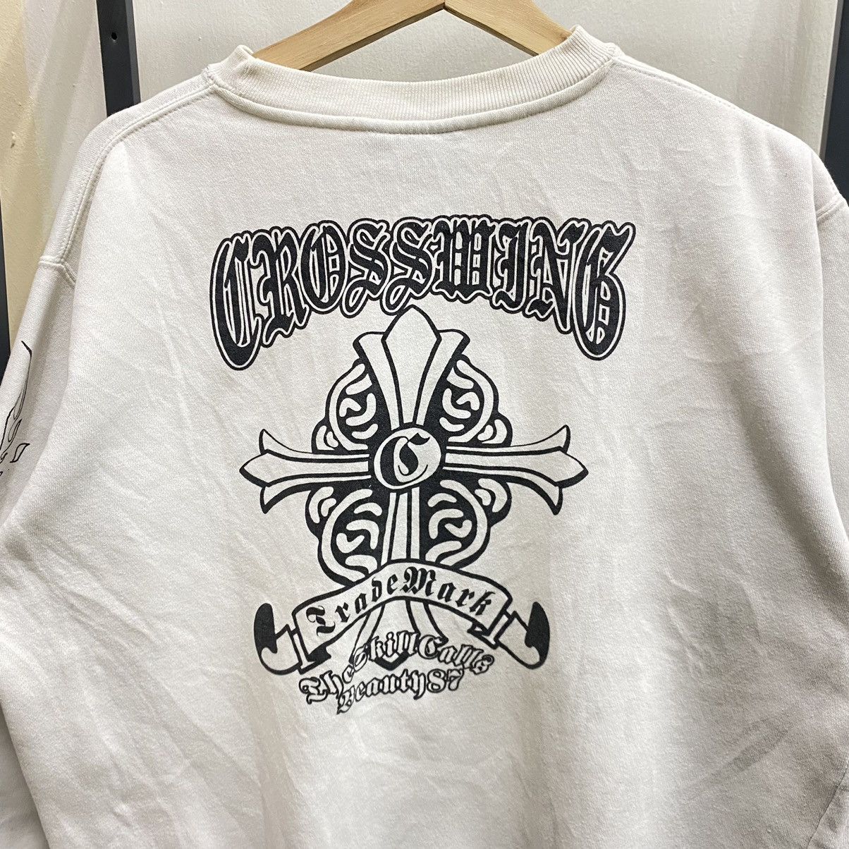 Japanese Brand JAPANESE BRAND SWEATSHIRT BIG LOGO INSPIRED BY CHROME HEARTS Size US S / EU 44-46 / 1 - 3 Thumbnail