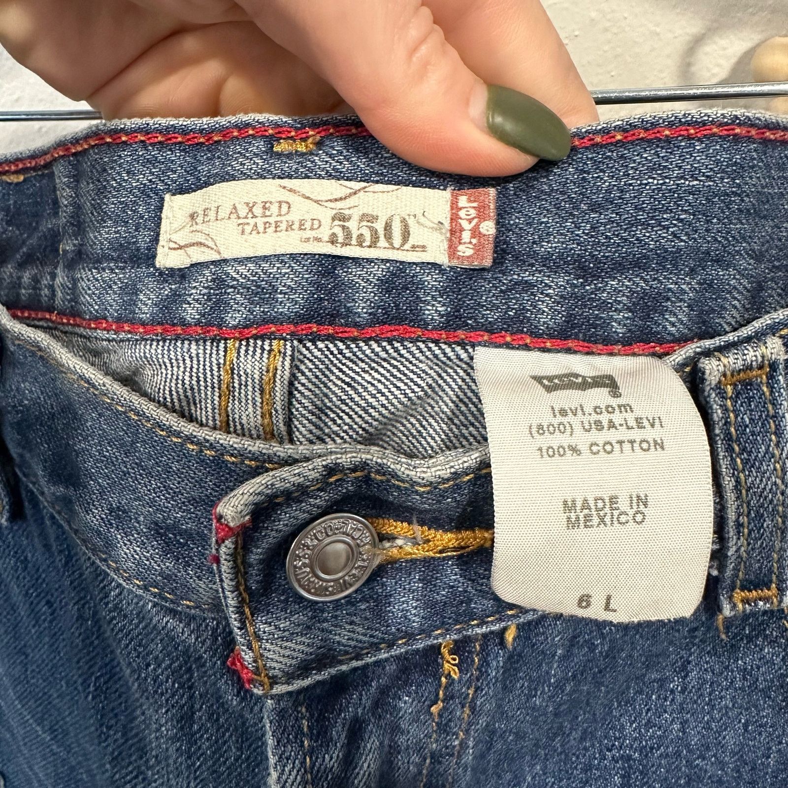 Levi's Vintage 🔥 550 Levi’s Jeans Size 28" / US 6 / IT 42 - 5 Thumbnail