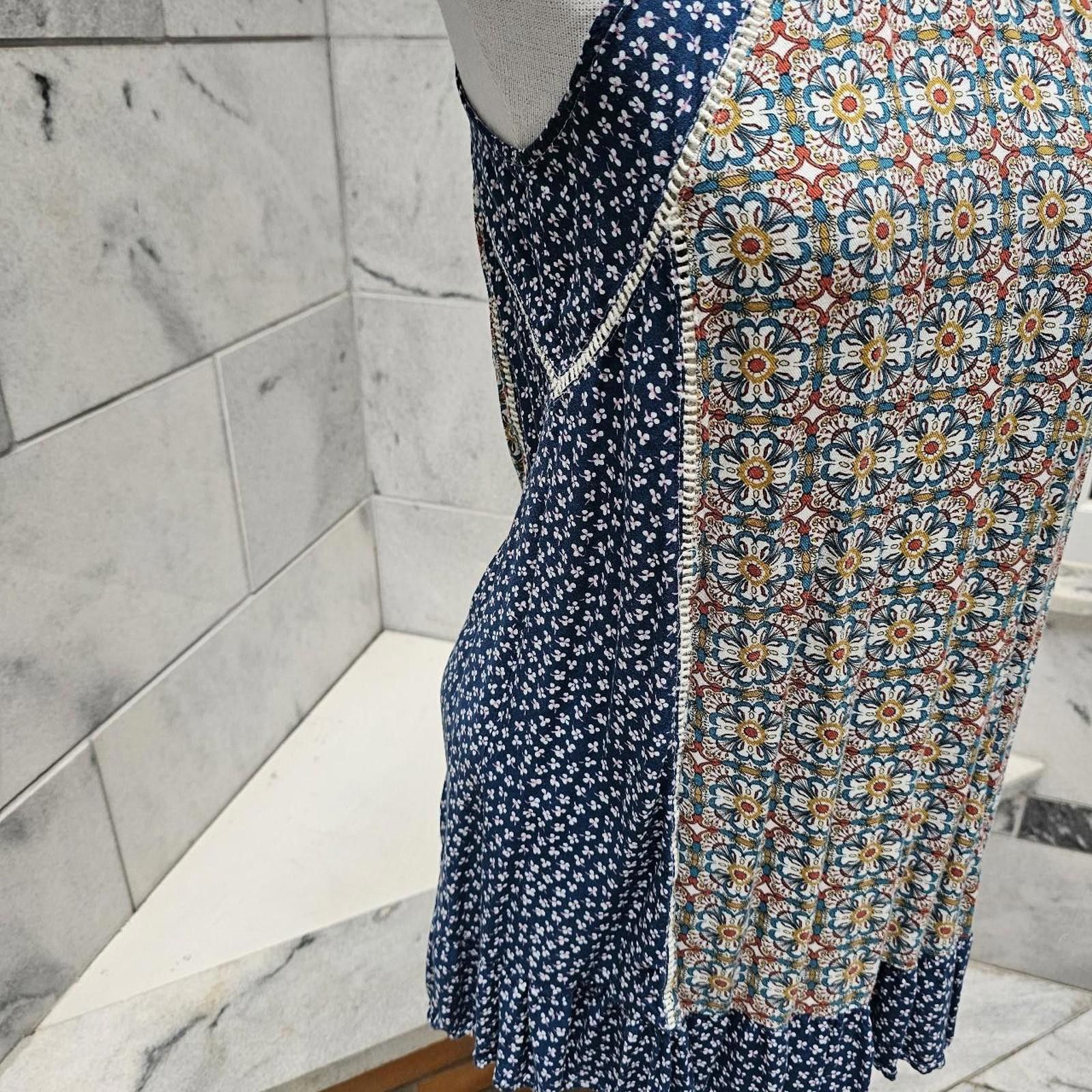 Designer Umgee U.S.A. Women's Floral Print Halter Dress Size S / US 4 / IT 40 - 4 Thumbnail