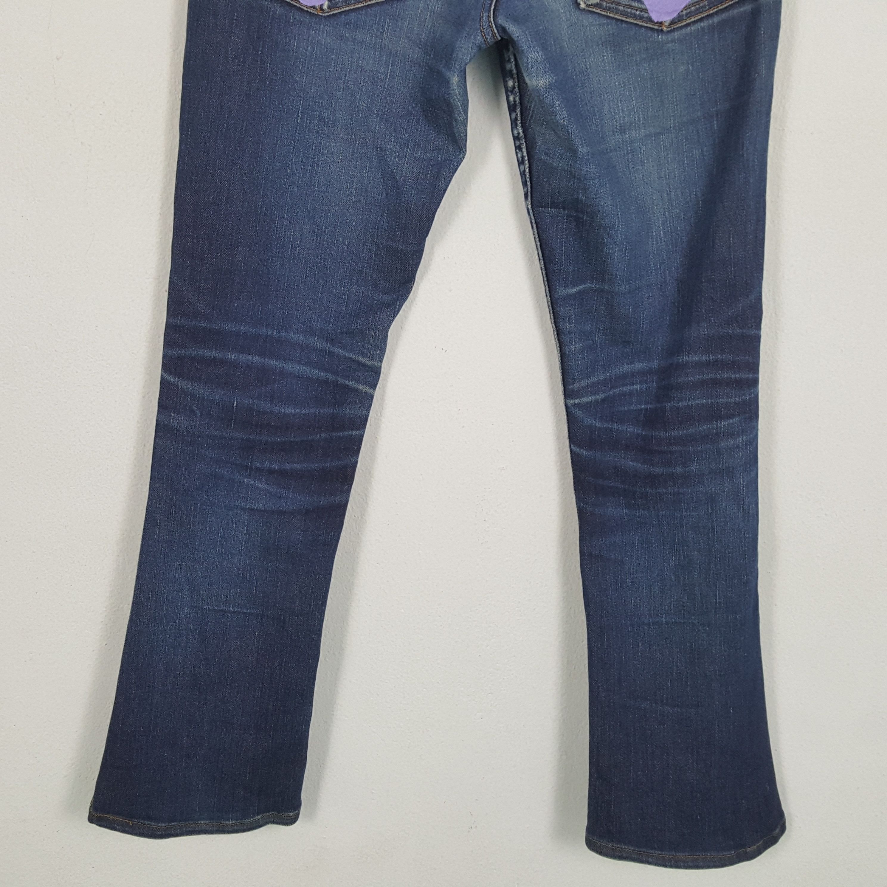 Hysteric Glamour × Japanese Brand × Vintage Vintage HYSTERIC GLAMOUR Japan Fashion Brand Bootcut Jeans Size 29" - 3 Thumbnail