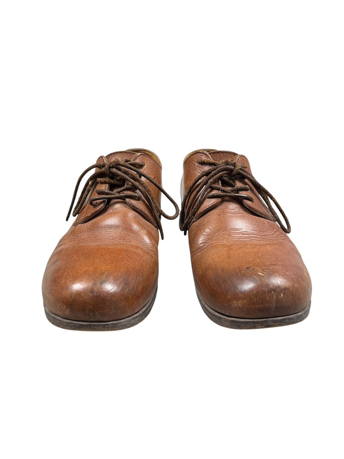 Attachment × Japanese Brand × Kazuyuki Kumagai Attachment Kazuyuki Kumagai Attachment Guidi Fiore Leather Shoes Size US 8 / EU 41 - 4 Thumbnail