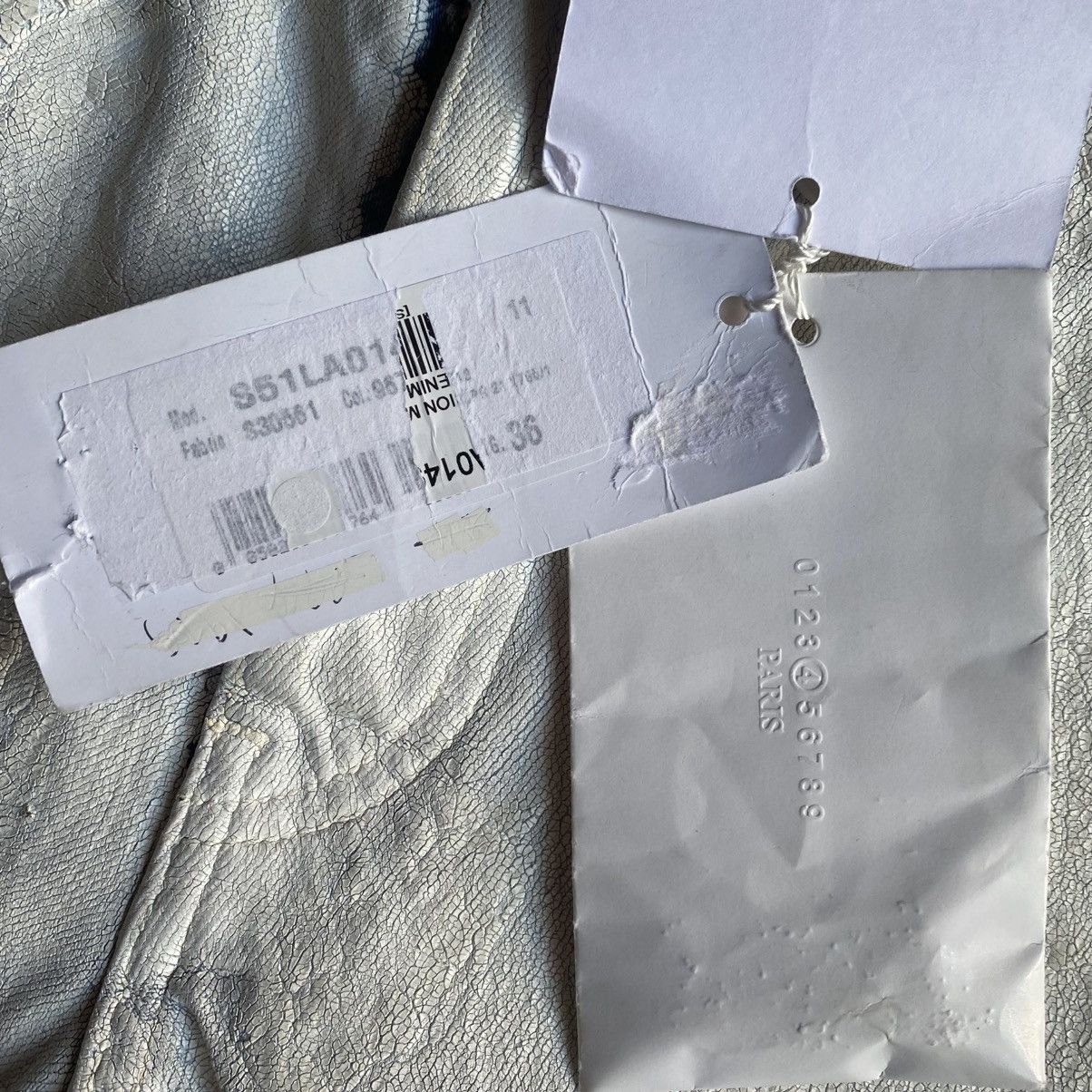 Maison Margiela Margiela White Painted Denim Size 28" / US 6 / IT 42 - 5 Thumbnail