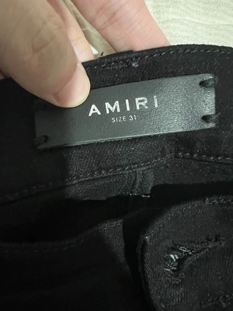 Amiri Amiri double knee destruction denim pant Size US 31 - 3 Thumbnail