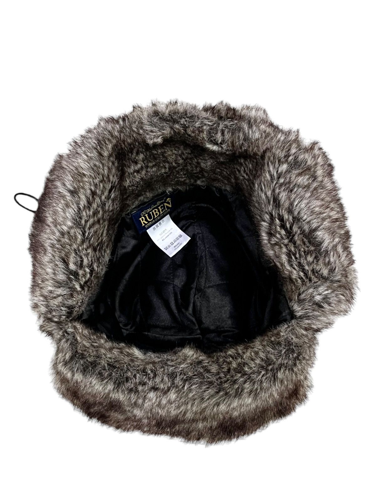 Japanese Brand 🔥GRUNGE🔥Vintage Faux Fur Trapper Hat 14Addiction LGB Style Size ONE SIZE - 7 Thumbnail