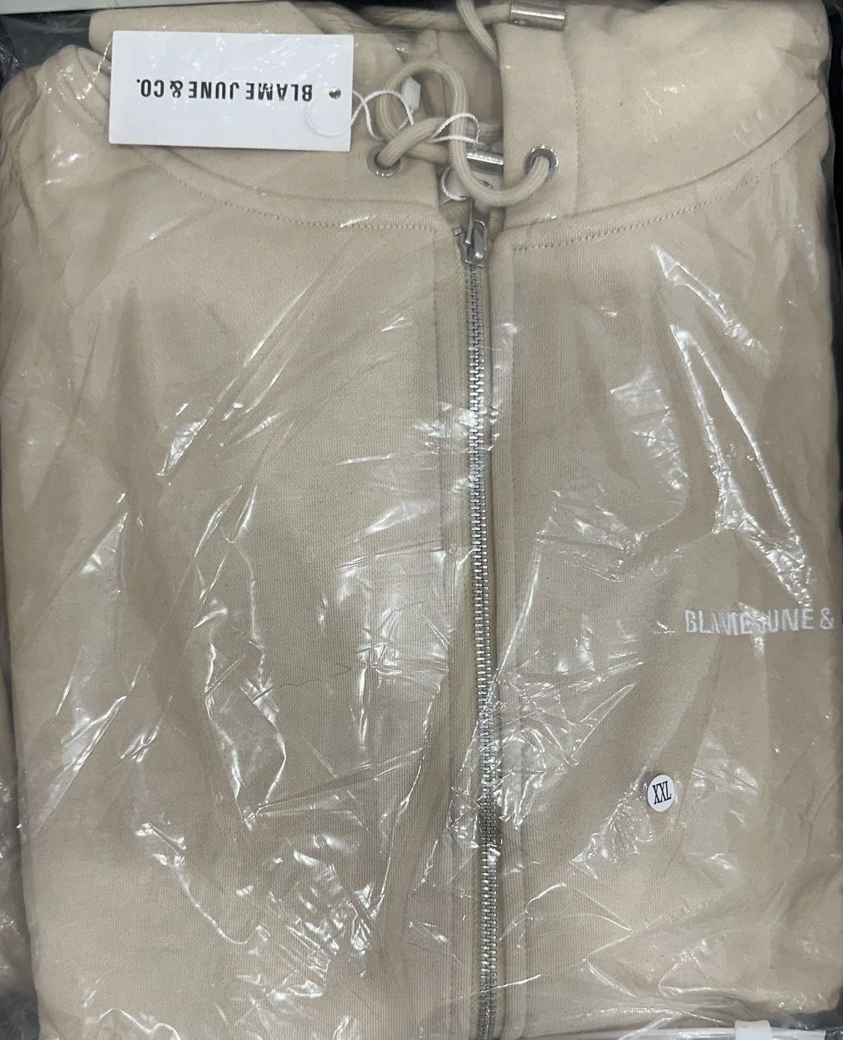 Other Blame June & Co. Gemini Zip Up Hoodie Size 2XL Natural Size US XXL / EU 58 / 5 - 3 Thumbnail