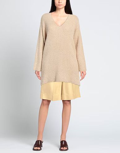 Balenciaga o1la1rc1a1024 Vareuse Sweater in Beige Size XS / US 0-2 / IT 36-38 - 2 Thumbnail