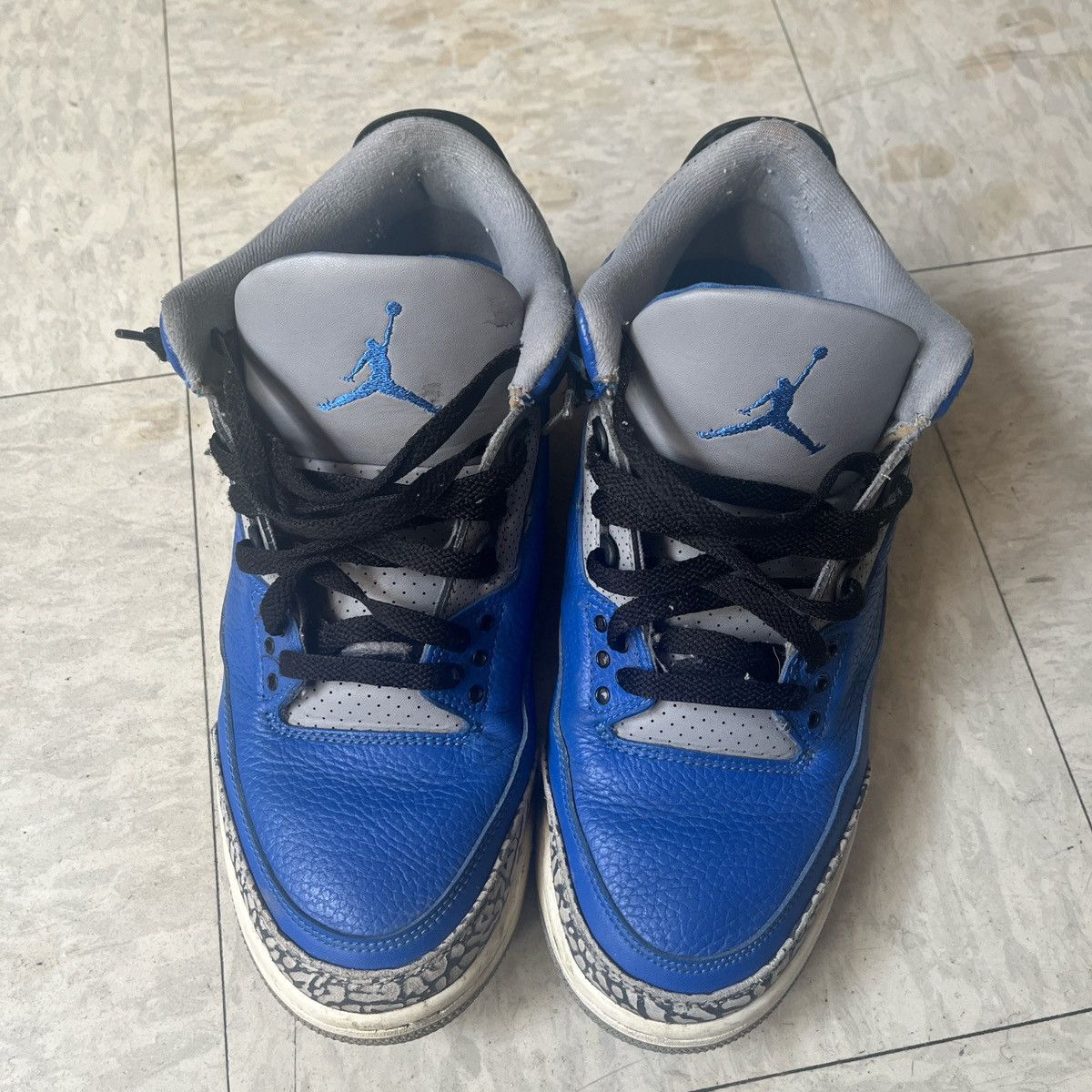 Jordan Brand × Nike Royal blue Jordan 3 Size US 10.5 / EU 43-44 - 1 Thumbnail