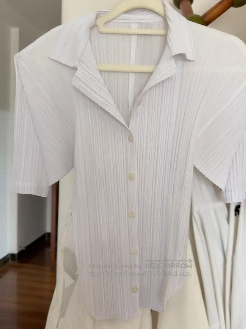 Issey Miyake Issey Miyake White Jacket Size L / US 10 / IT 46 - 7 Thumbnail
