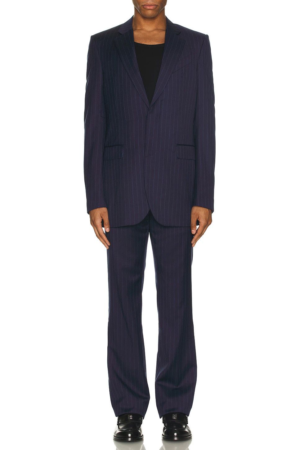 Givenchy o1n1vont0326 90's Trouser in Deep Blue Size US 35 - 6 Thumbnail