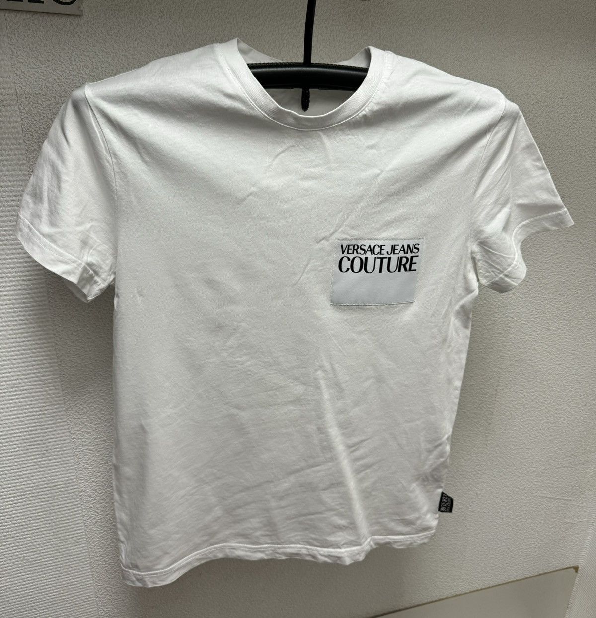 Versace Jeans Couture Versace jeans couture big logo white t-shirt S sz Size US S / EU 44-46 / 1 - 1 Thumbnail