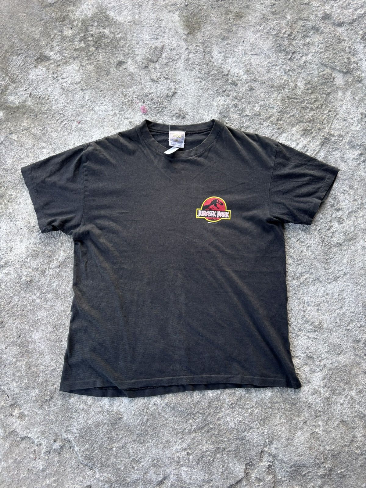 Vintage Vintage 90’s Jurassic Park Tshirt Size US L / EU 52-54 / 3 - 2 Thumbnail