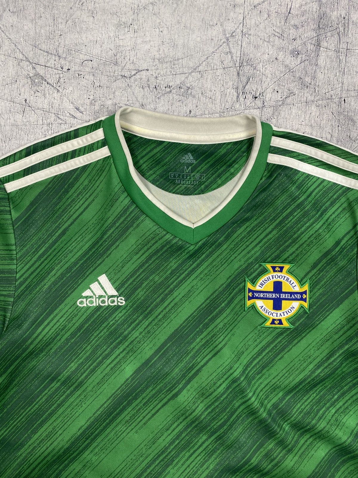 Adidas Adidas Northern Ireland 2020-22 Home Football Shirt Jersey Size US M / EU 48-50 / 2 - 5 Thumbnail