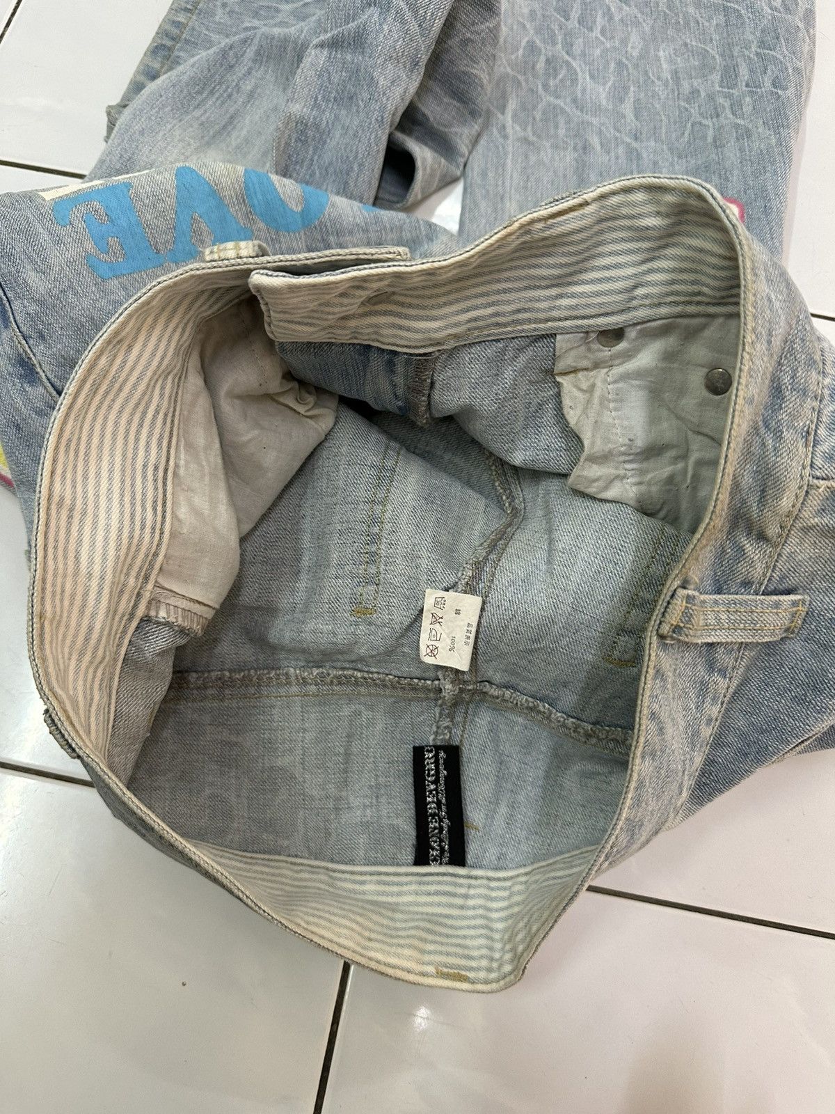 Japanese Brand Vintage CLONE DEVGRU Streetwear Denim Jeans Size US 31 - 8 Thumbnail