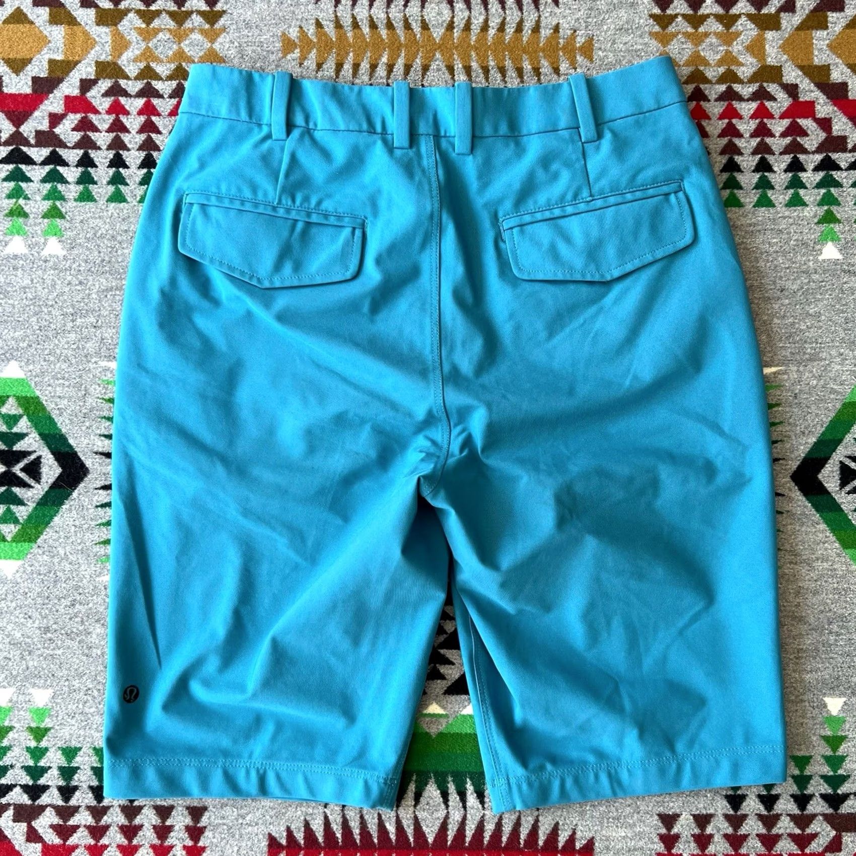 Lululemon Lululemon Commission Shorts Mens 30 Blue 10in Golf Classic Fit A5 Size US 30 / EU 46 - 2 Thumbnail