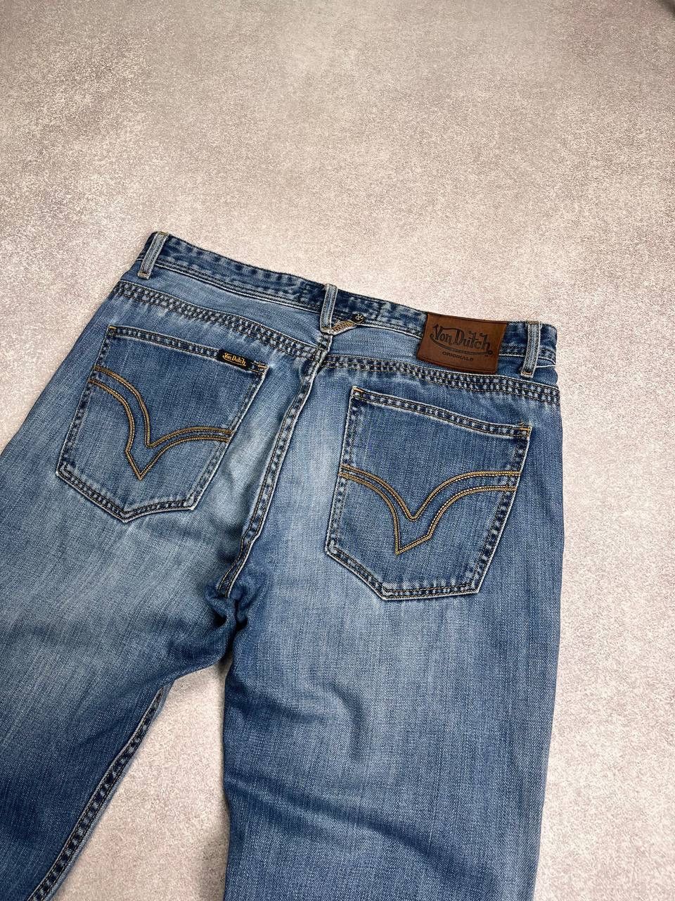 Other ⚡️QUICK SALE⚡️VON DUTCH BAGGY DENIM JEANS Y2K 34 Size US 34 / EU 50 - 2 Thumbnail