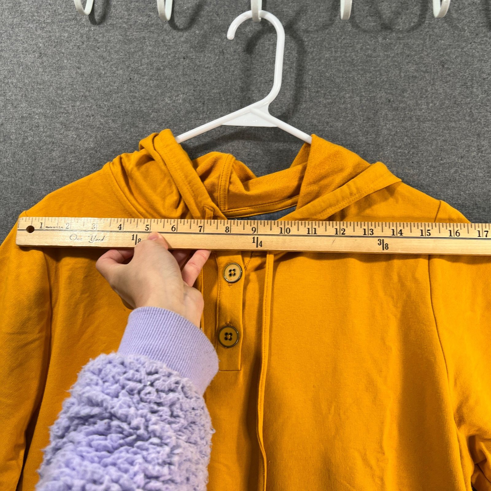 Other Joan Rivens French Terry Short Sleeve Hoodie Sunflower Size M / US 6-8 / IT 42-44 - 6 Thumbnail