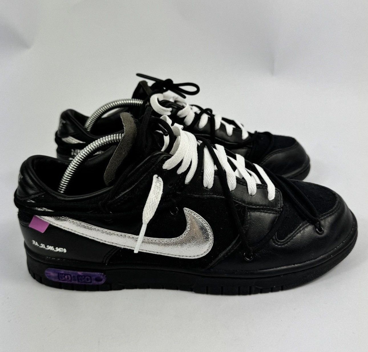 Nike × Off-White NIKE DUNK LOW LOT 50 SNEAKERS Size US 10 / EU 43 - 5 Thumbnail