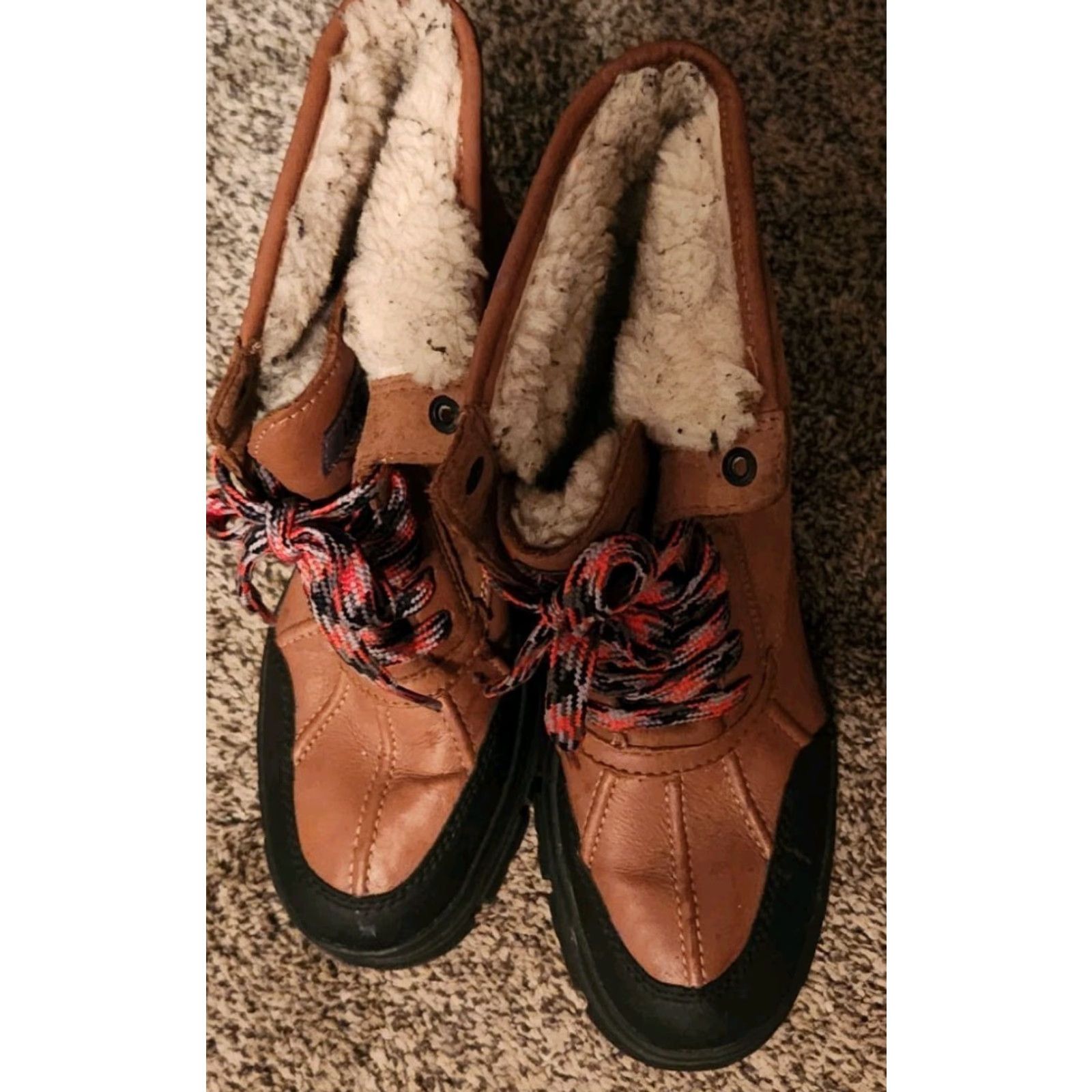 Ugg UGG Women's Ashton Addie Boots Chestnut Brown Size 7 Leather Winter Boots Rubber Outsole M Dress Boots Women UGG ASHTON ADDIE Size US 7 / IT 37 - 3 Thumbnail