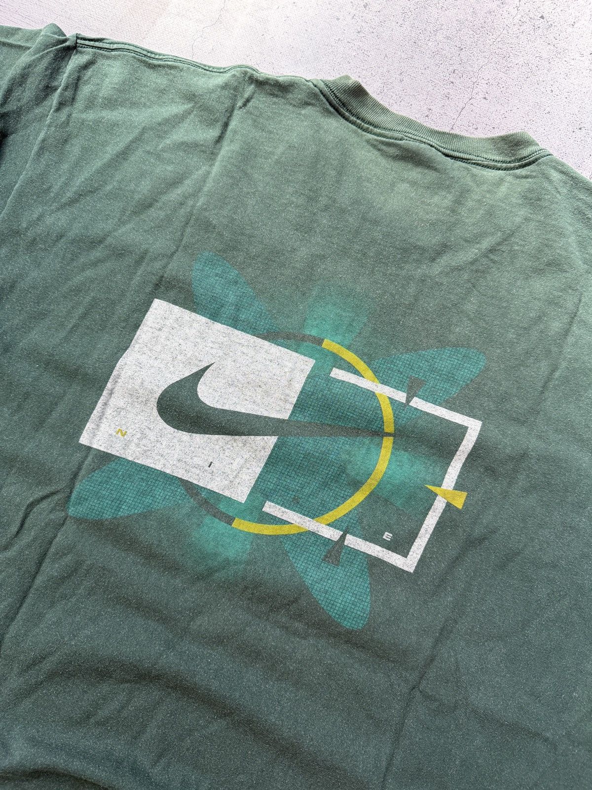 Nike Rare Vintage Nike Town USA 80s tee Size US XL / EU 56 / 4 - 3 Thumbnail