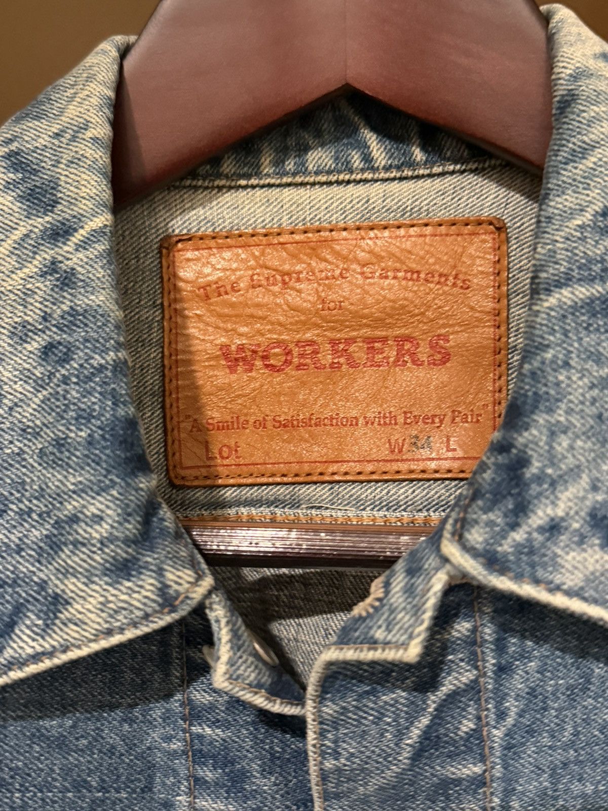 Japanese Brand Workers Japan Type 1 Denim Jacket Size US XS / EU 42 / 0 - 2 Thumbnail