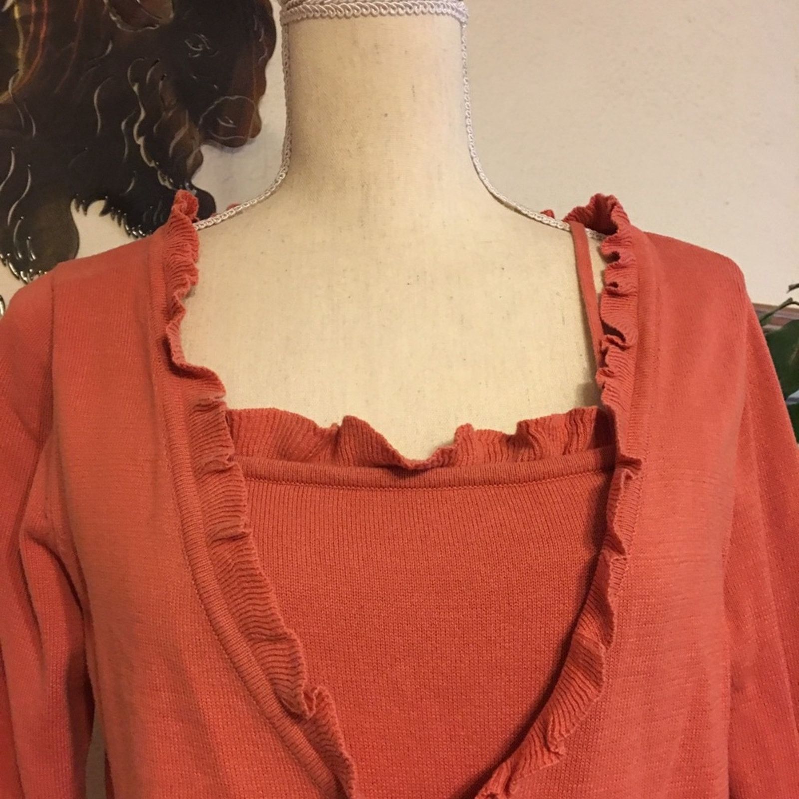 Other Forenza rose pink 2-piece tank and shrug set S Size S / US 4 / IT 40 - 6 Thumbnail