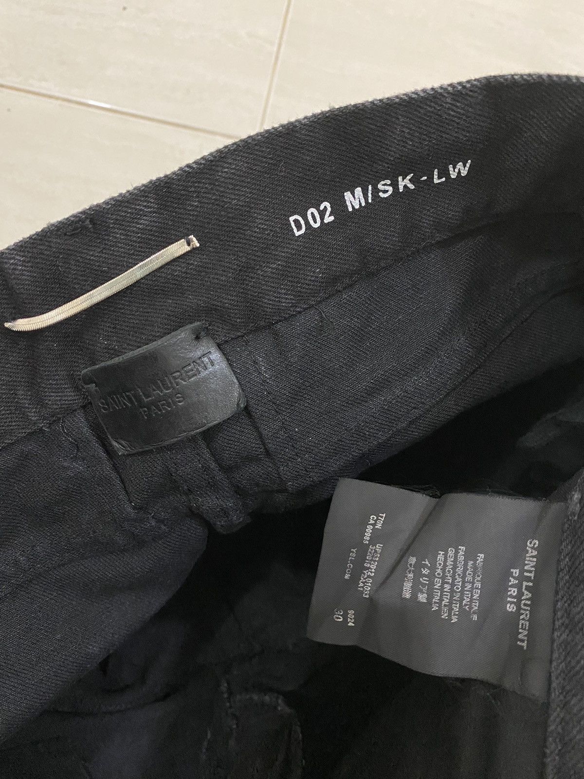 Saint Laurent Paris Saint laurent paris Size US 30 / EU 46 - 3 Thumbnail