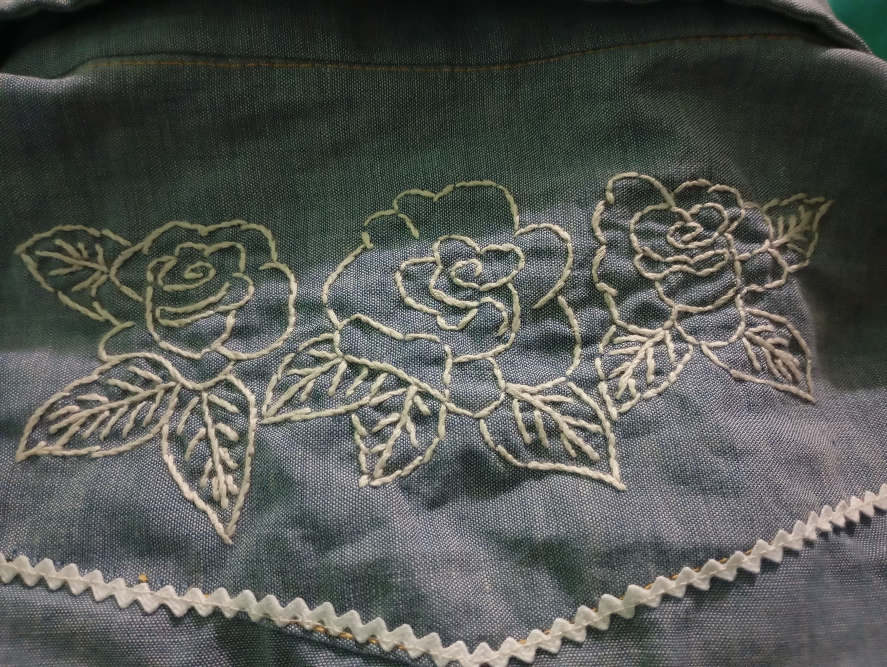 Vintage Vintage Work Shirts Embroidered Made in USA Size M / US 6-8 / IT 42-44 - 6 Thumbnail