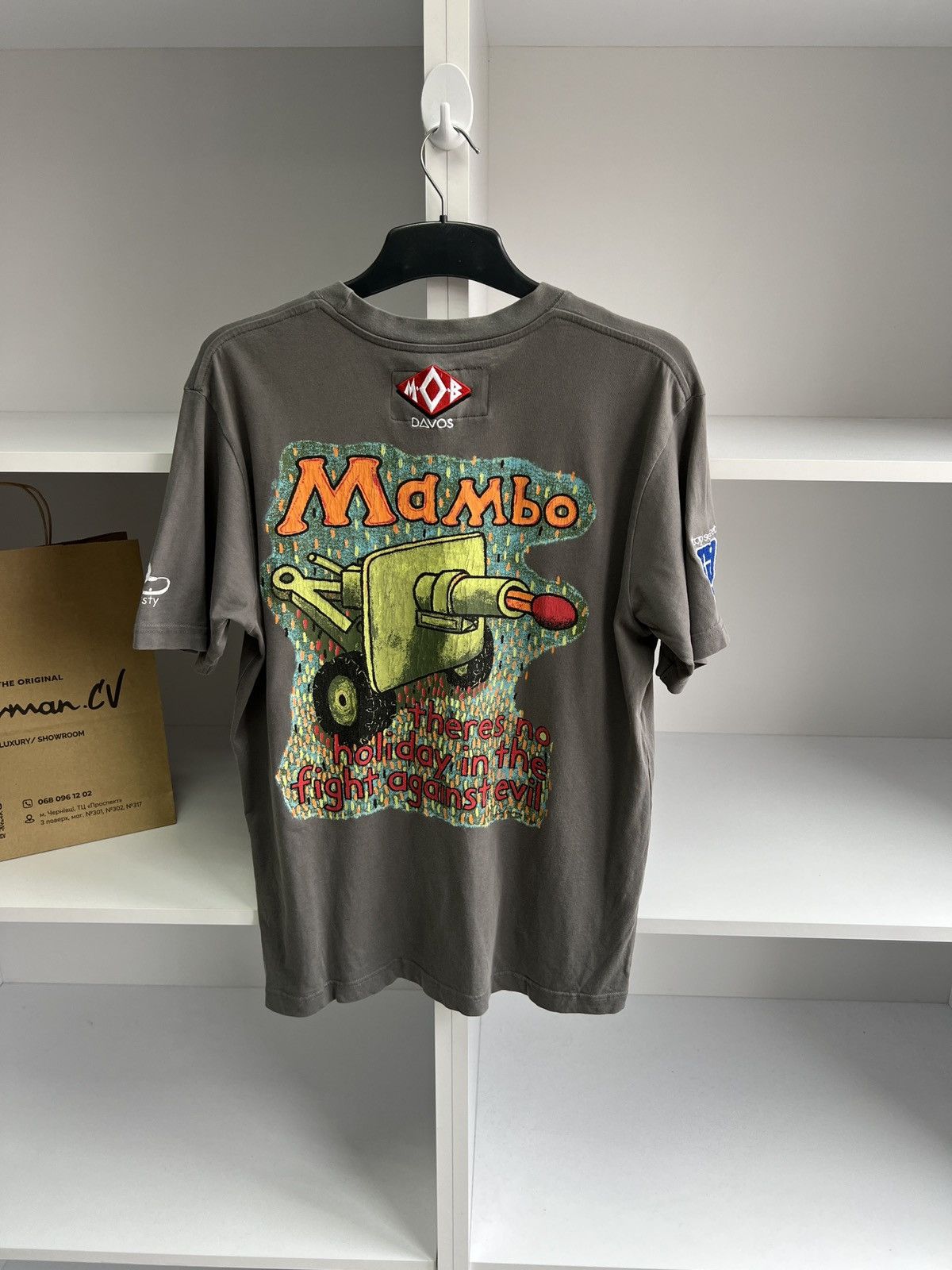 Mambo × Vintage Vintage Mambo Big Print Logo Streetwear Tee Size US M / EU 48-50 / 2 - 16 Thumbnail
