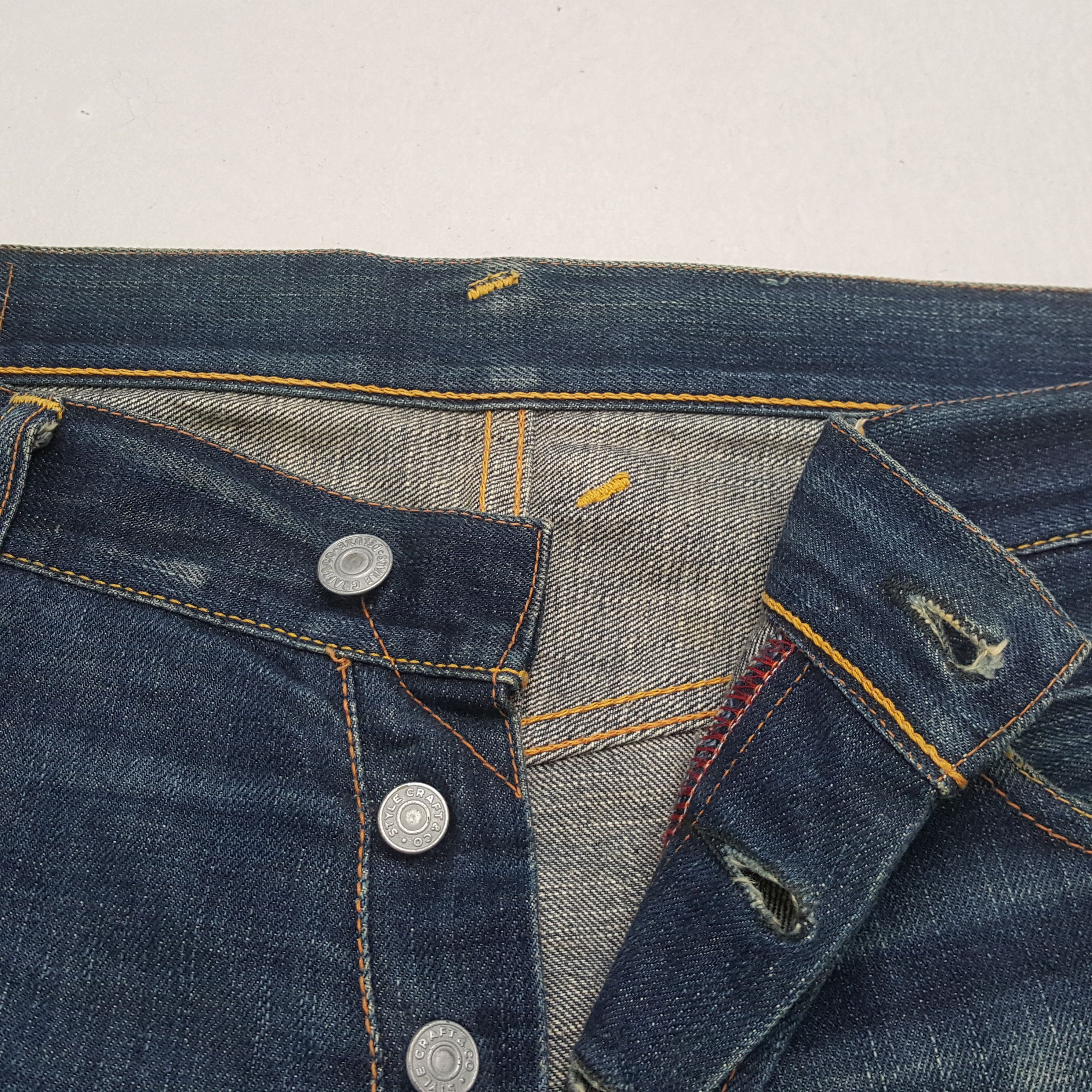 Evisu Evisu Japanese Brand Streetwear Custom Daicock Jeans C297N24 Size US 34 / EU 50 - 12 Thumbnail