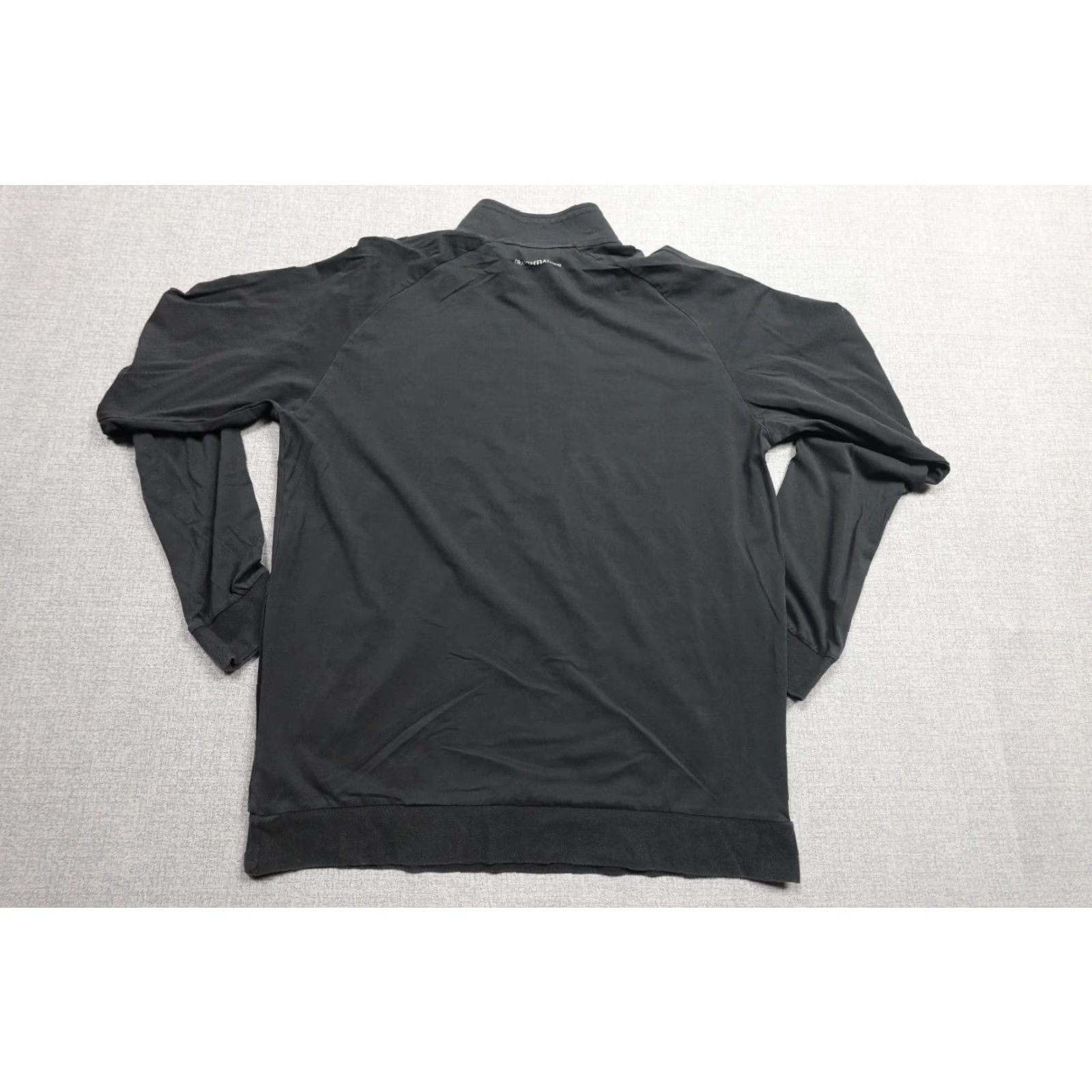 TravisMathew Travis Mathew Pullover Shirt Mens Large Black Performance Stretch Active Quater Zip Sweatshirt Zippered Knit Fleece Outdoor Winter Size US L / EU 52-54 / 3 - 4 Thumbnail