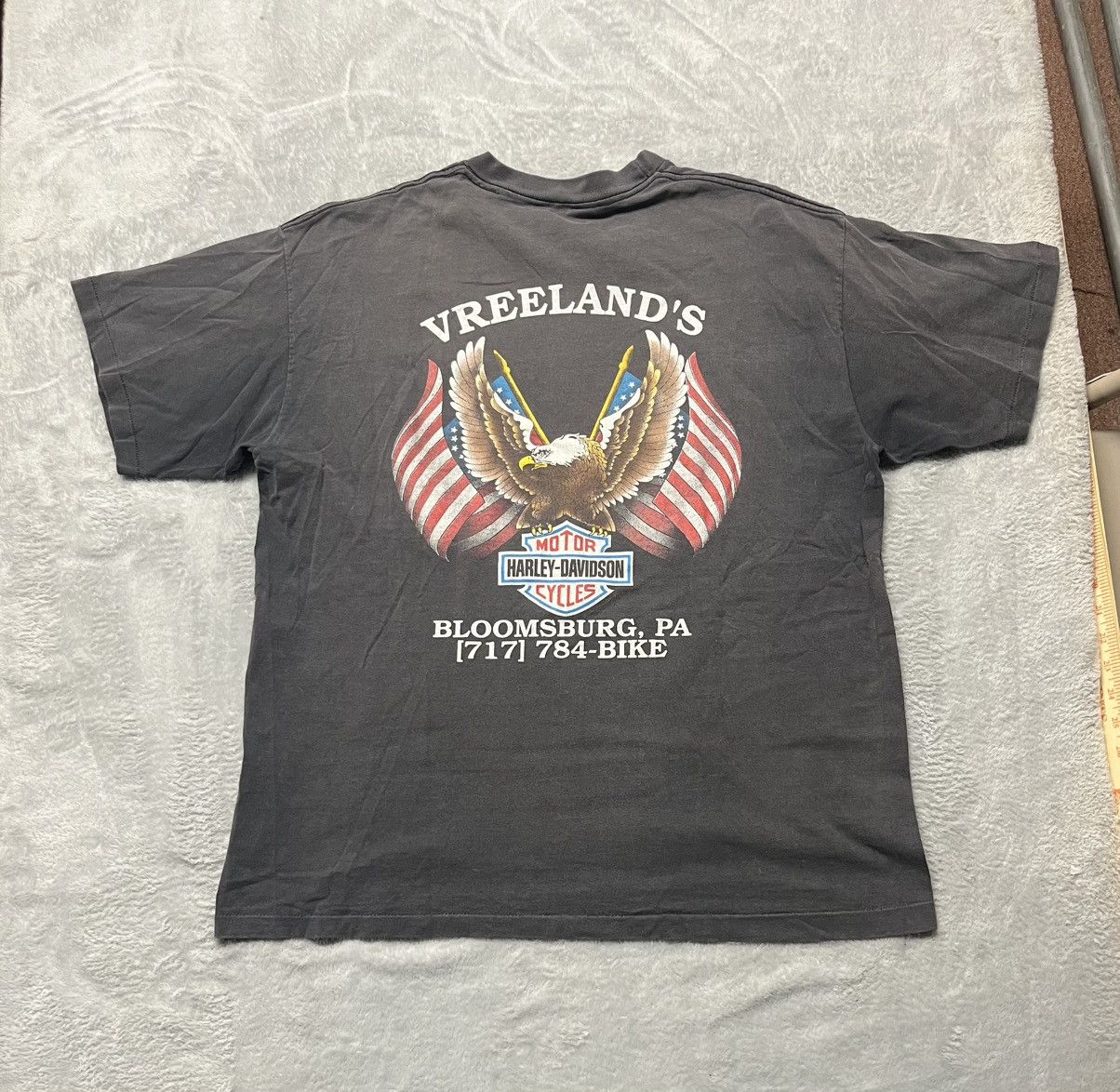 Harley Davidson Chrome Sweet Chrome Harley Davidson Faded Black Shirt Size L Size US L / EU 52-54 / 3 - 2 Thumbnail