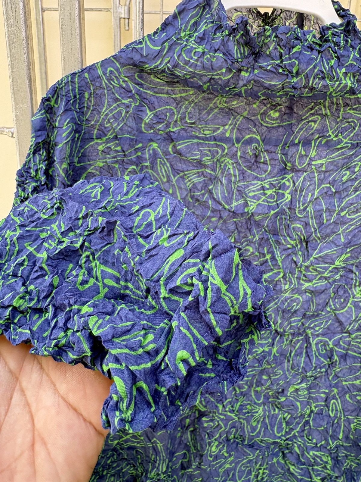 Issey Miyake Permanent Issey Miyake pleated top Size M / US 6-8 / IT 42-44 - 6 Thumbnail