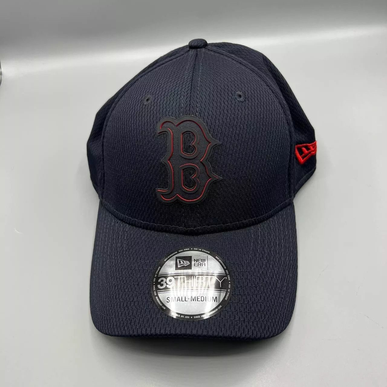 New Era Boston Red Sox Hat Men Small-medium Stretch Fitted Cap New 