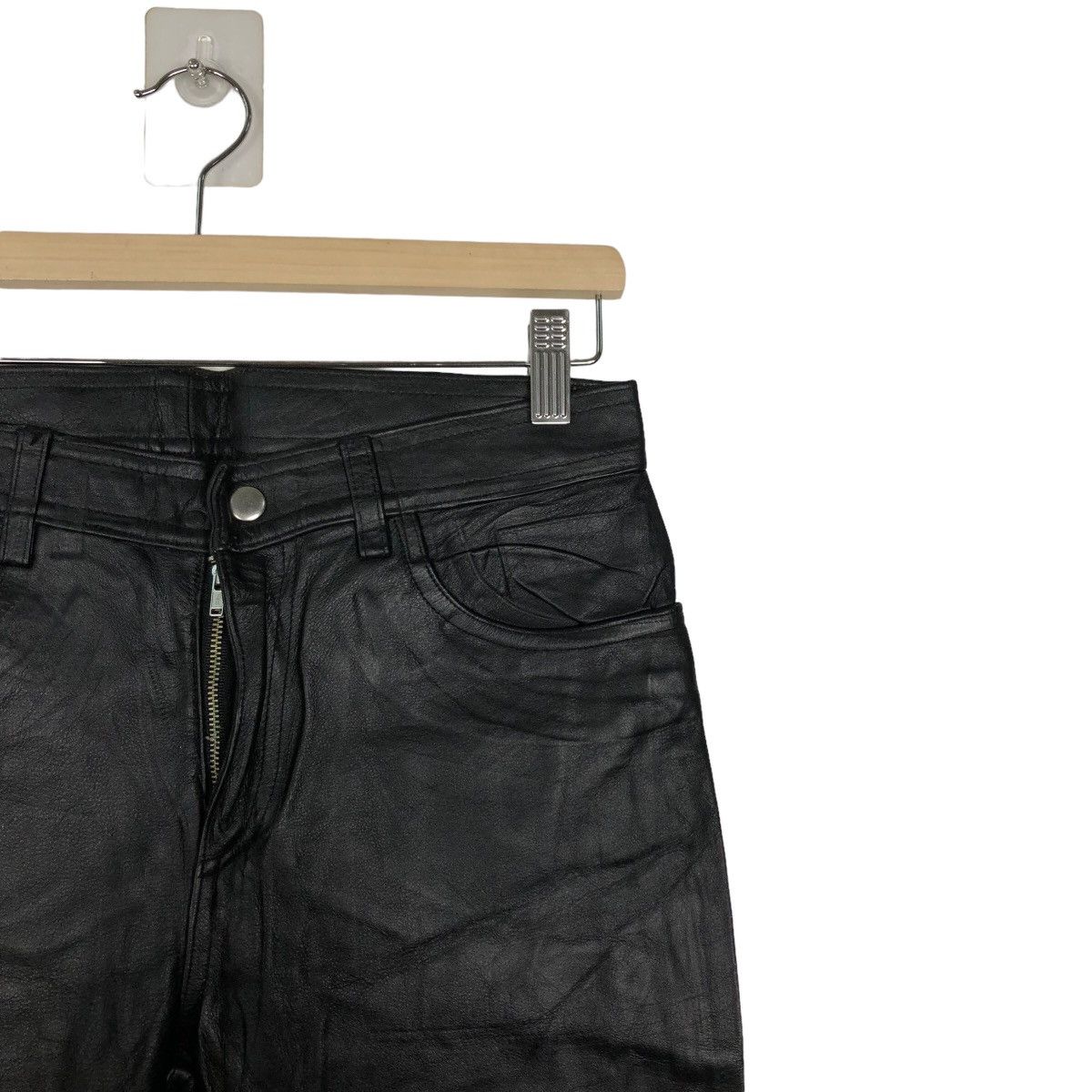 Genuine Leather 🔥Rare Genuine Leather Work Pants Union Made by Method Japan Size US 29 - 5 Thumbnail