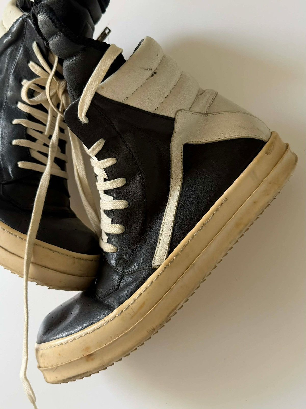 Rick Owens Rick Owens Milk Geobasket Size US 8 / EU 41 - 2 Thumbnail