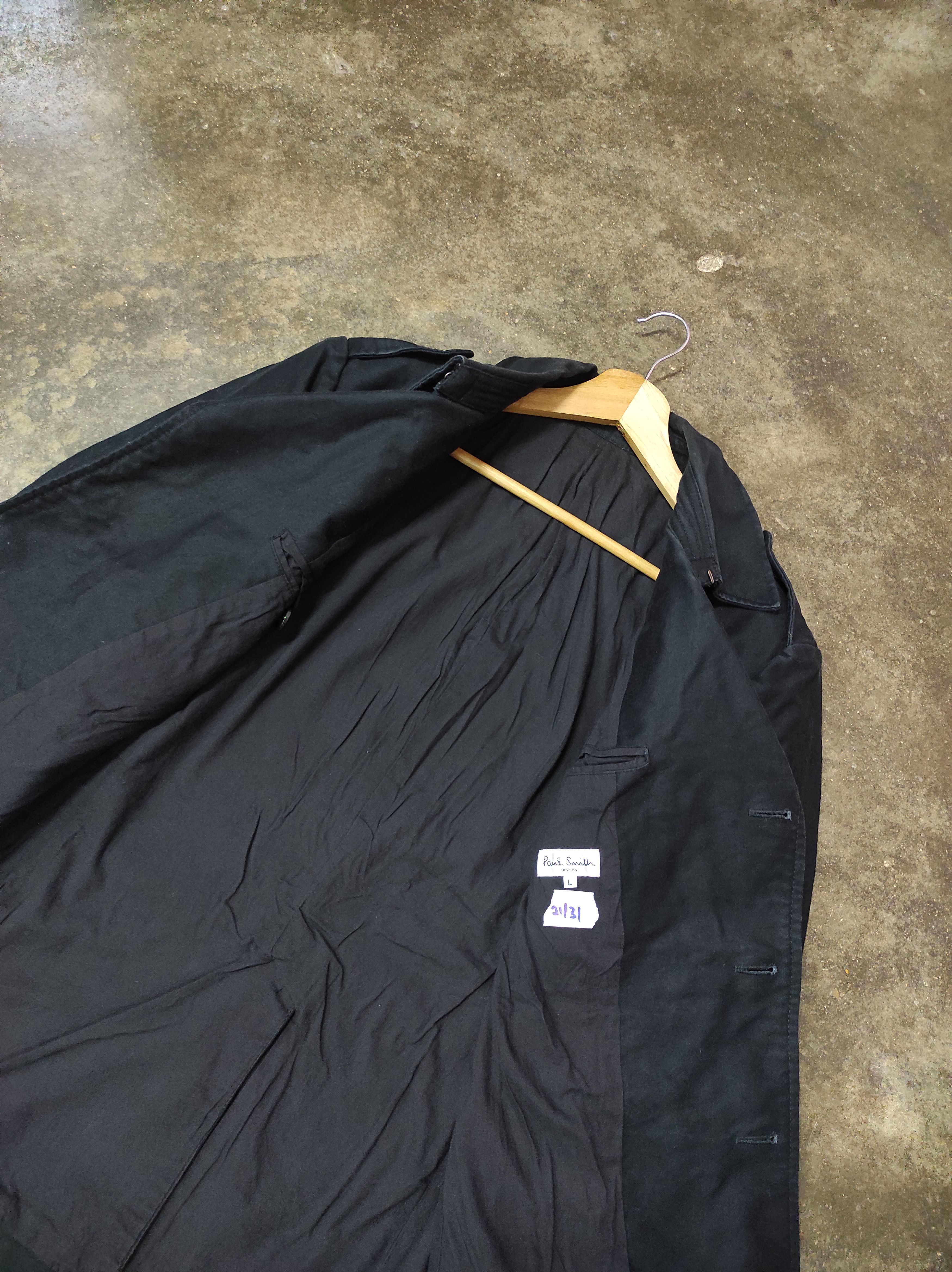 Paul Smith PAUL SMITH LONDON BLACK COAT JACKET Size US L / EU 52-54 / 3 - 3 Thumbnail